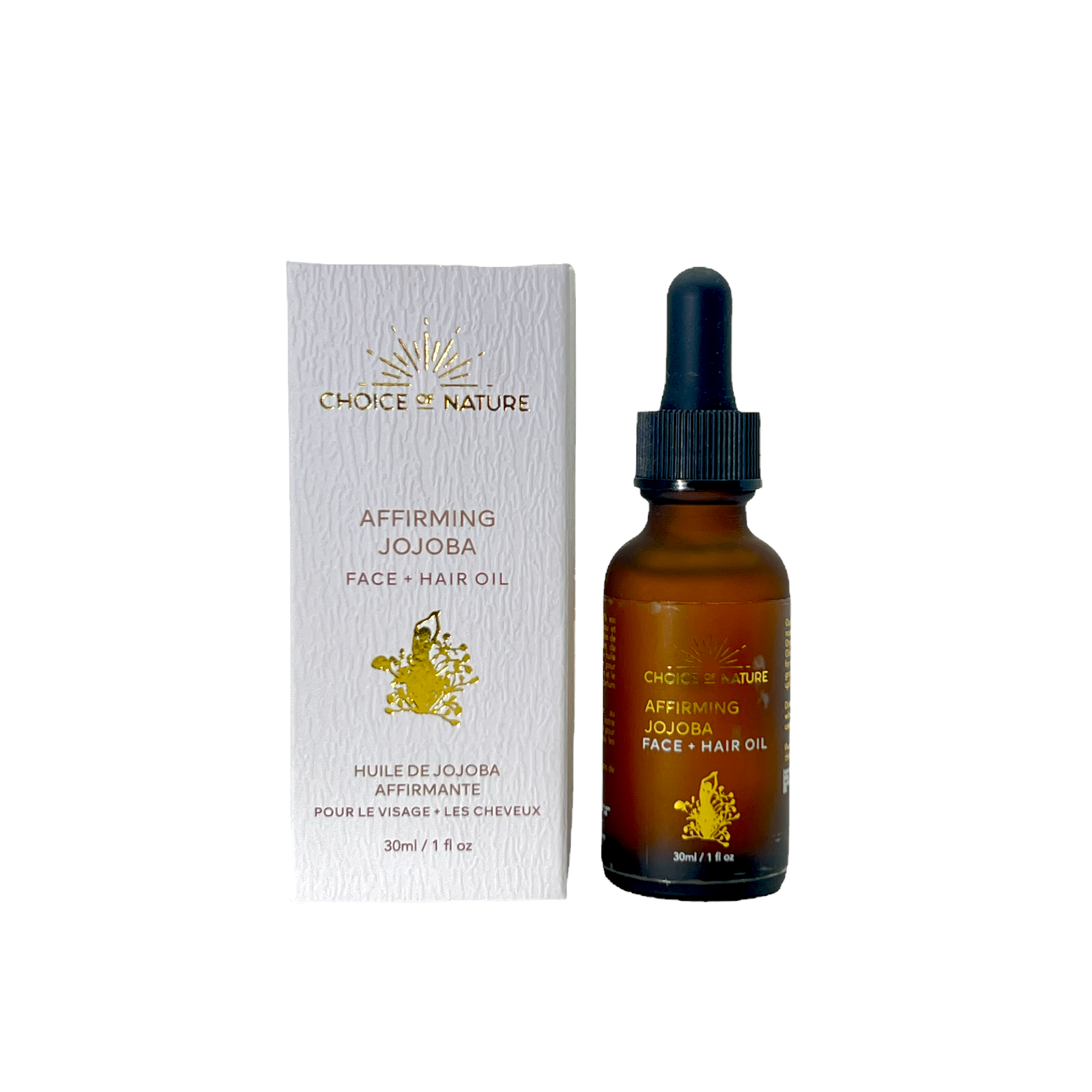 Choice of Nature Affirming Jojoba Hair + Body Oil - 30 ml