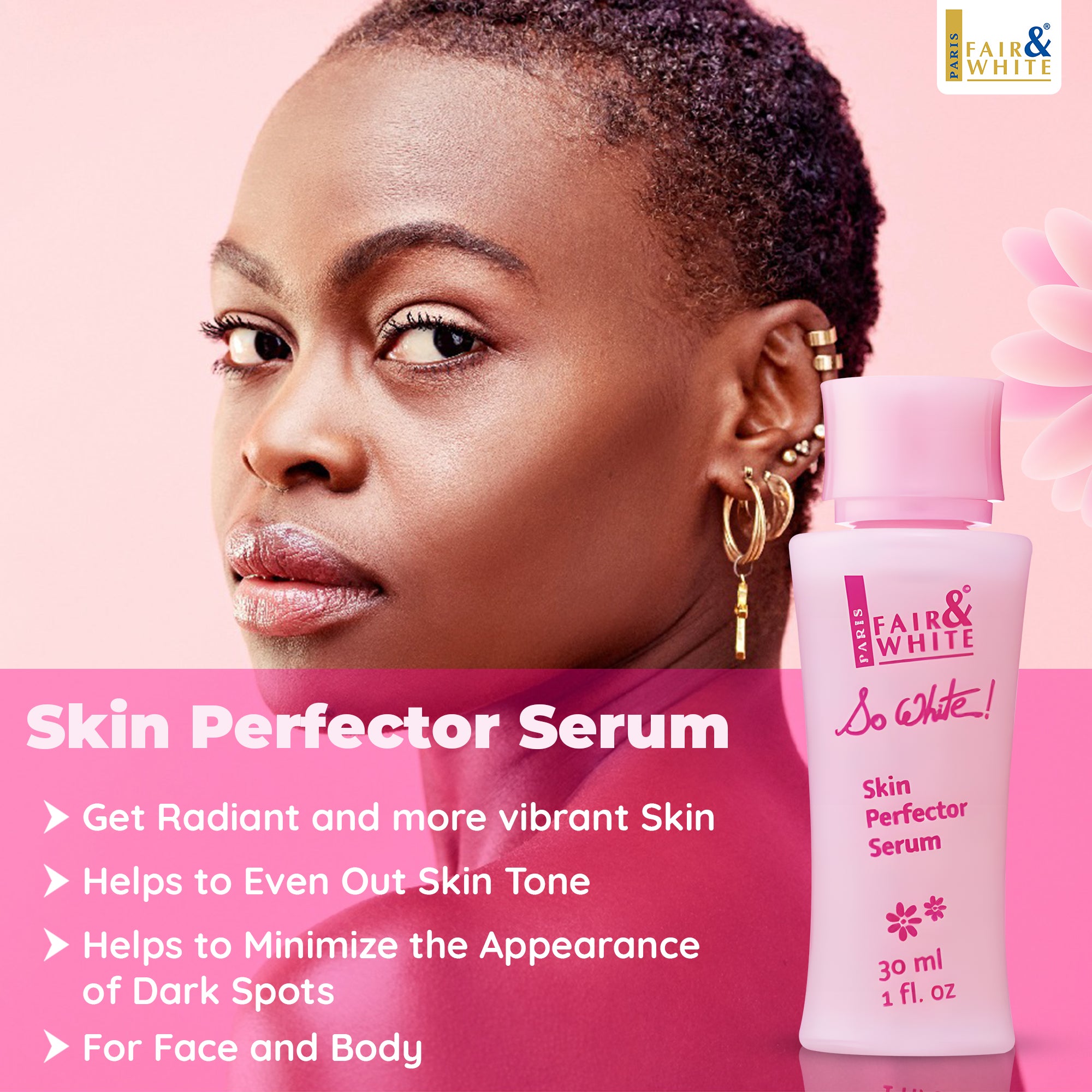 Juste et blanc, si blanc ! Sérum Perfecteur de Peau 30 ml 