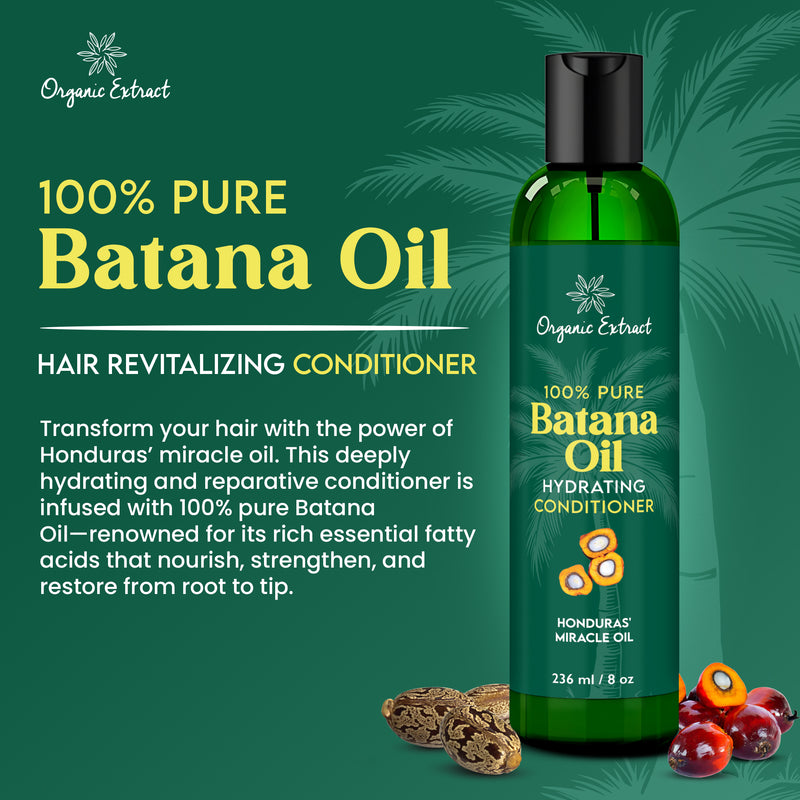 Organic Extract Batana Hair Conditioner 8 oz/ 236ml