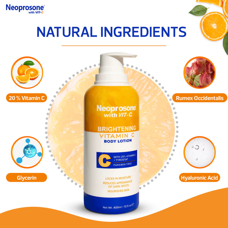Neoprosone Lotion Éclaircissante Vit C 400 ml 