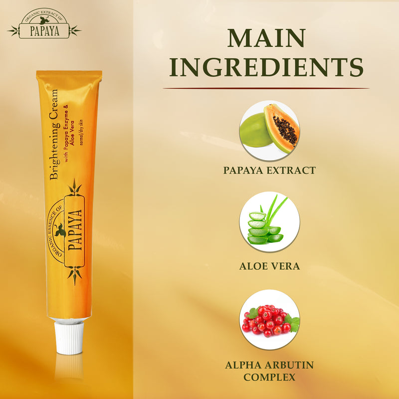 Organic Extract Of Papaya Brightening Cream 50g / 1.76 fl oz