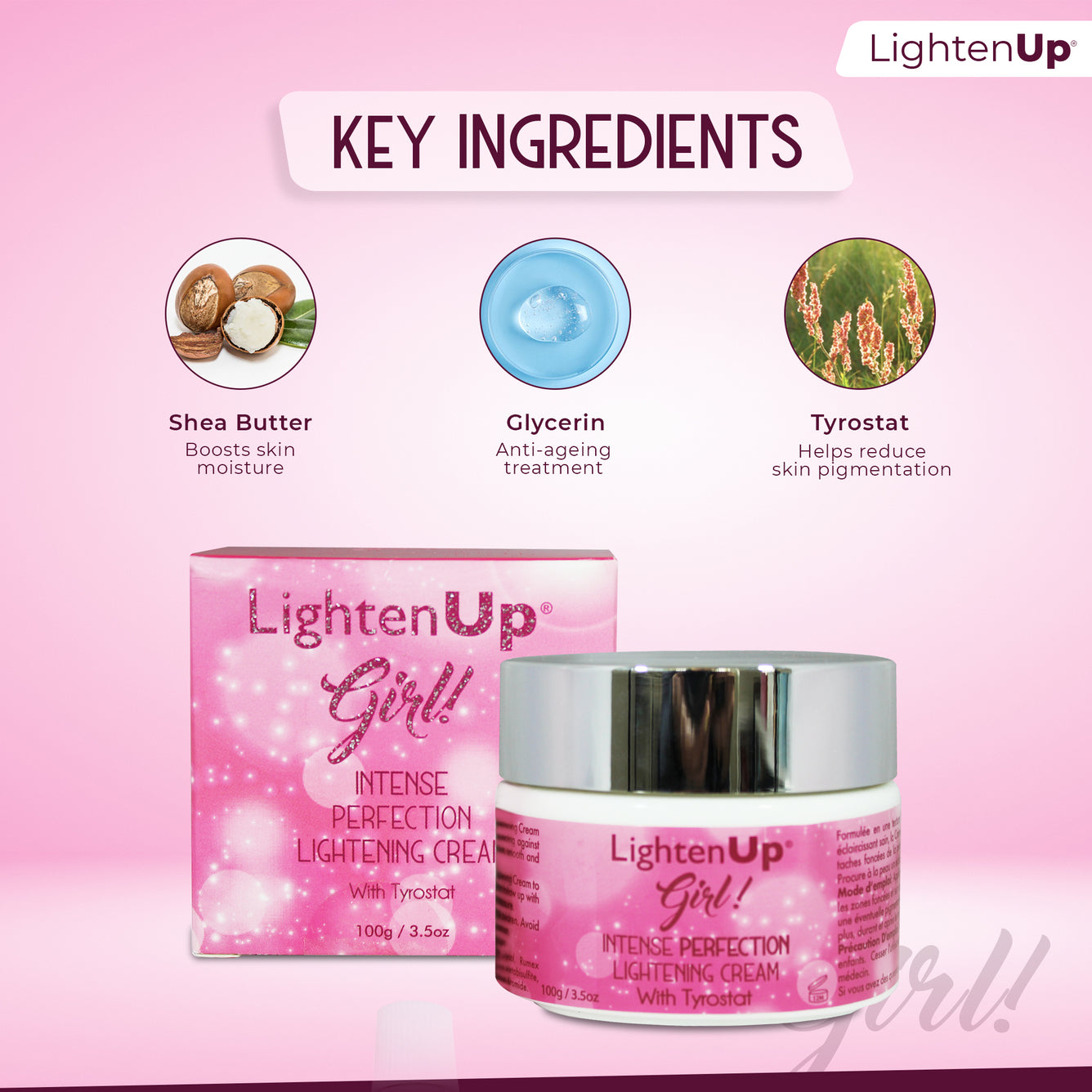LightenUp Girl Intense Perfection Lightening Cream 100 ML