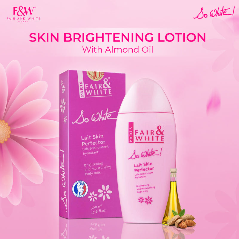 So White Moisturizing Body Lotion With Almond Oil 500ml