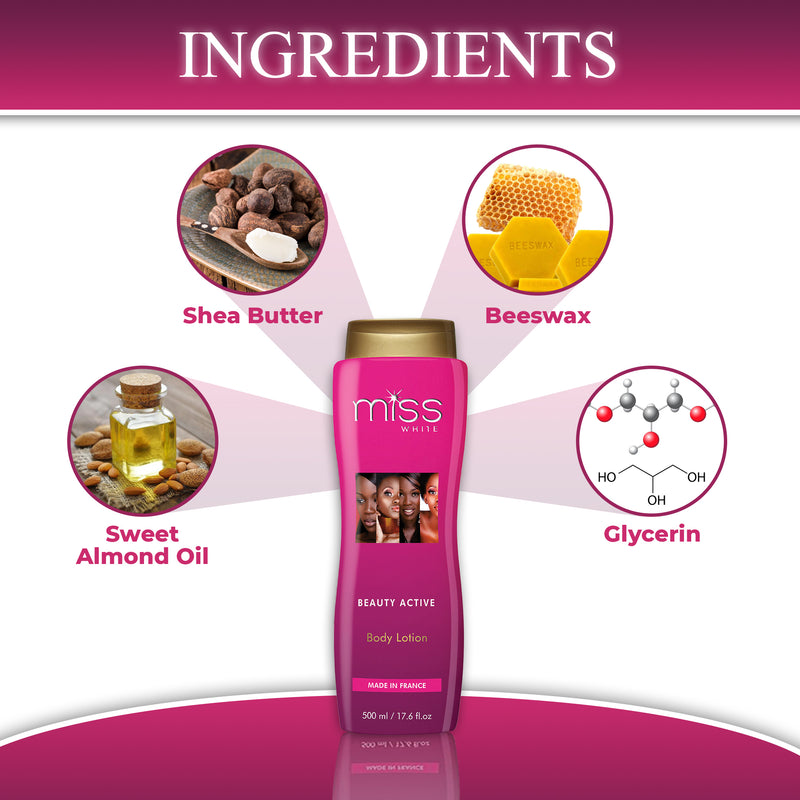 Miss White Brightening Body Lotion 500ml