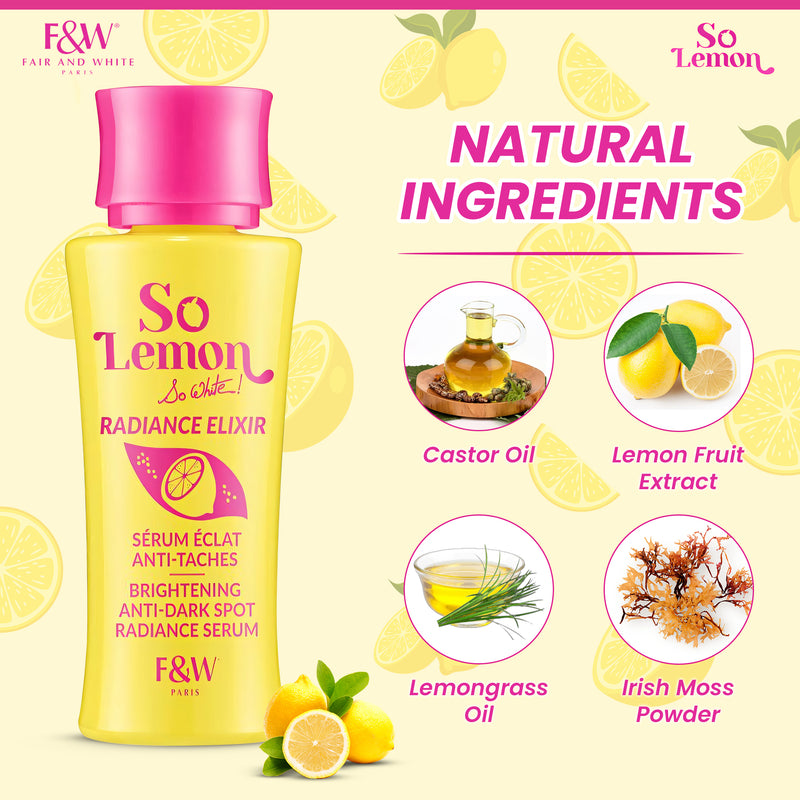 So Lemon Brightening Anti Dark Spot Serum 30ml