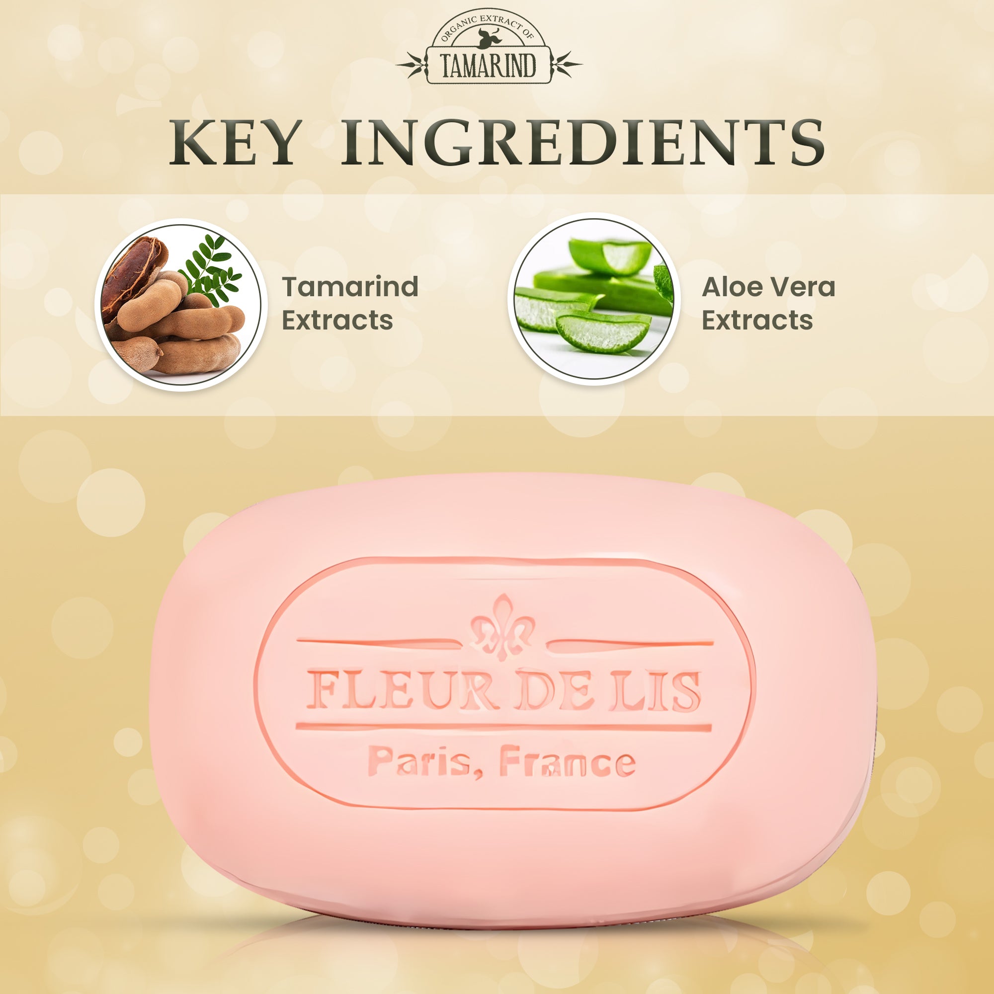 Organic Extract of Tamarind Soap 80g