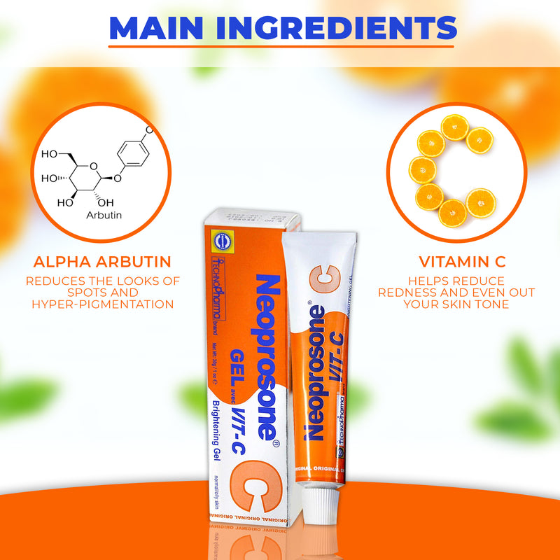 Gel Éclaircissant Néoprosone à la Vitamine "C" 30g 