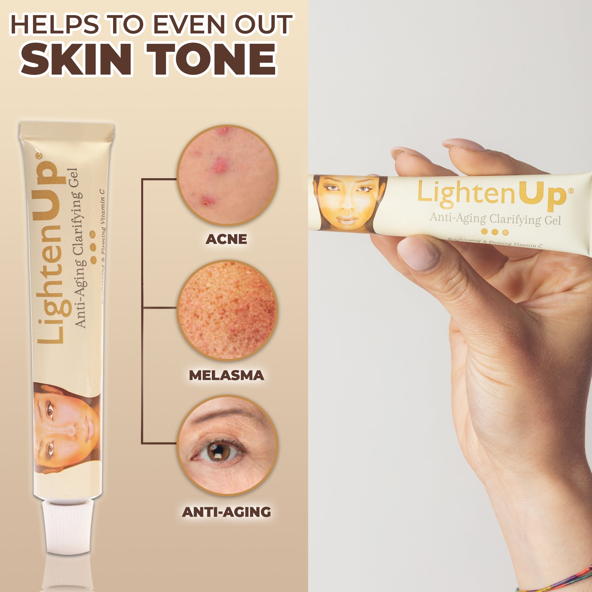 LightenUp Anti-Aging Clarifying Gel 30g / 1 fl oz