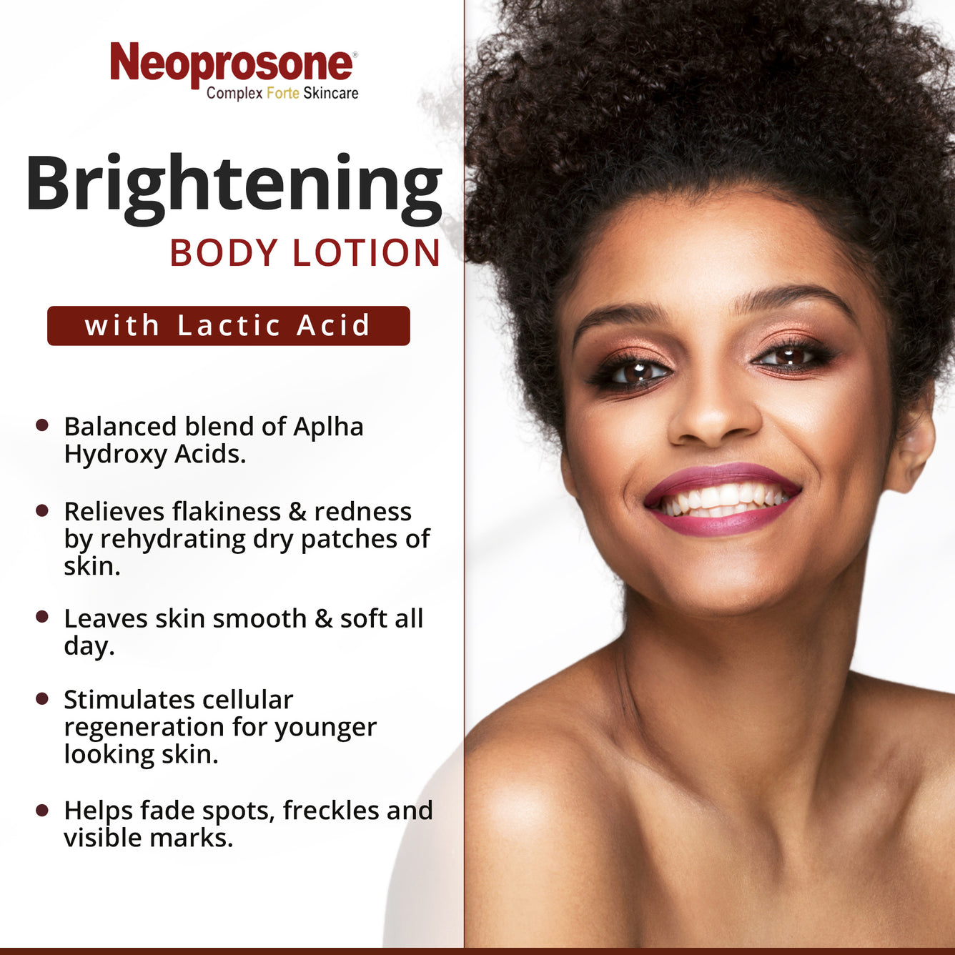 Neoprosone Brightening Body Lotion (with pump) 500 ml