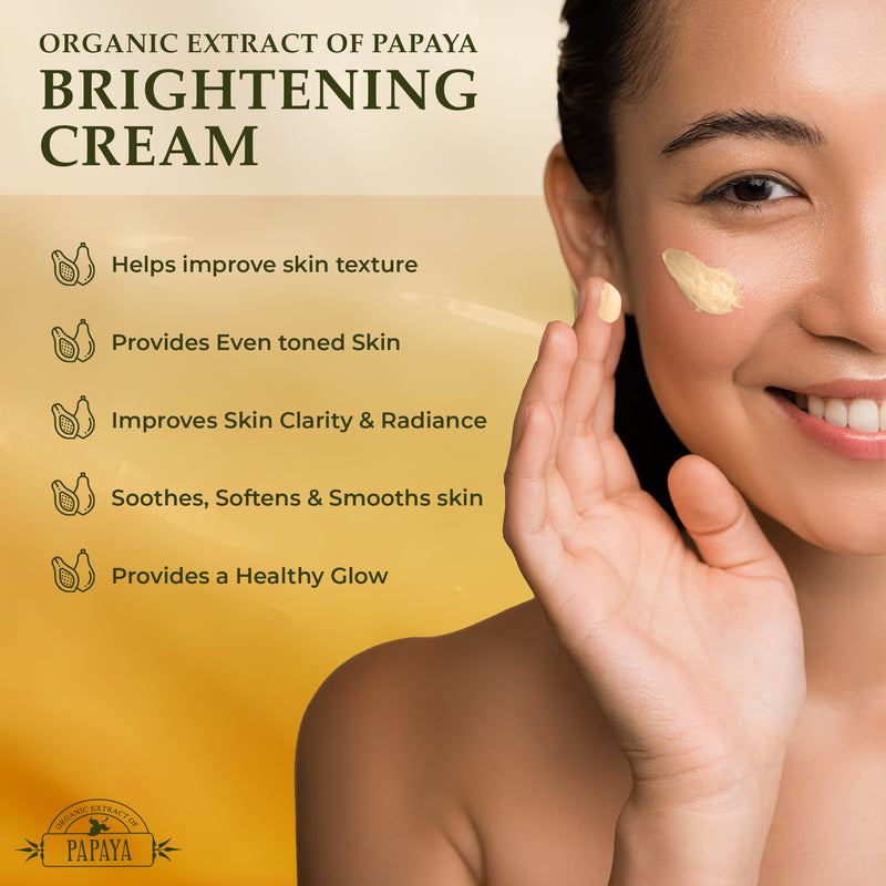 Organic Extract Of Papaya Brightening Cream 50g / 1.76 fl oz