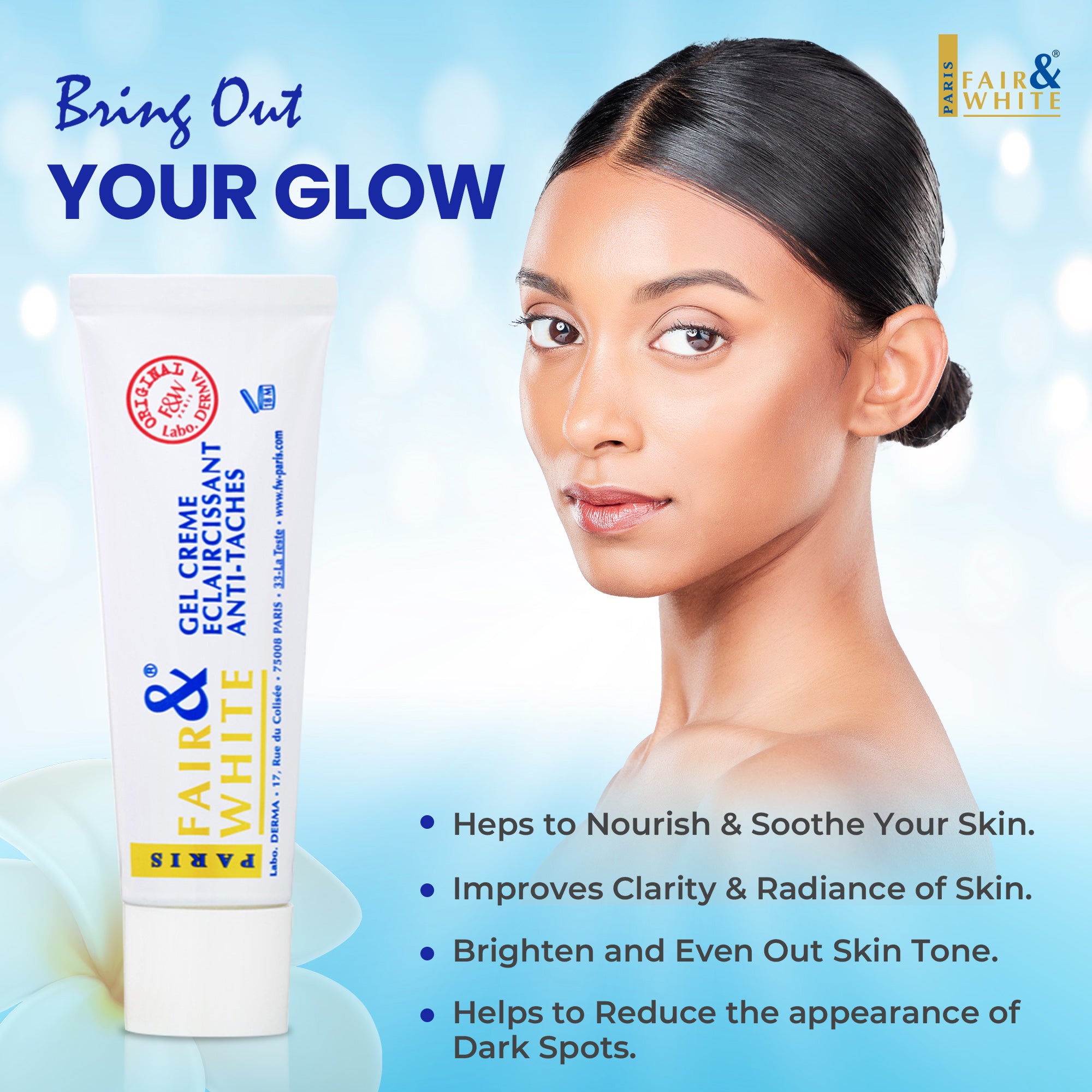 F&W Original Brightening Gel Cream 30g