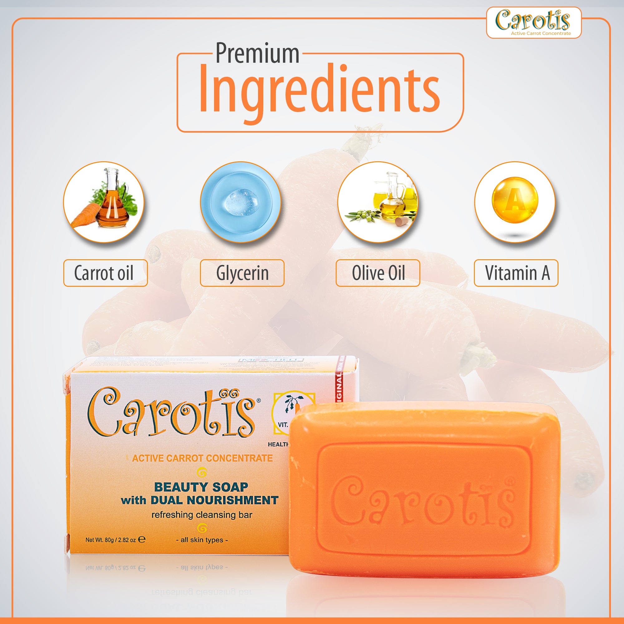 Carotis Savon de Beauté 80g