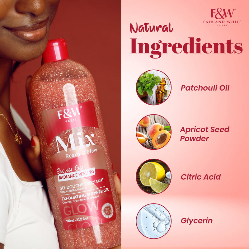 Mix Exfoliating Shower Gel 940ml