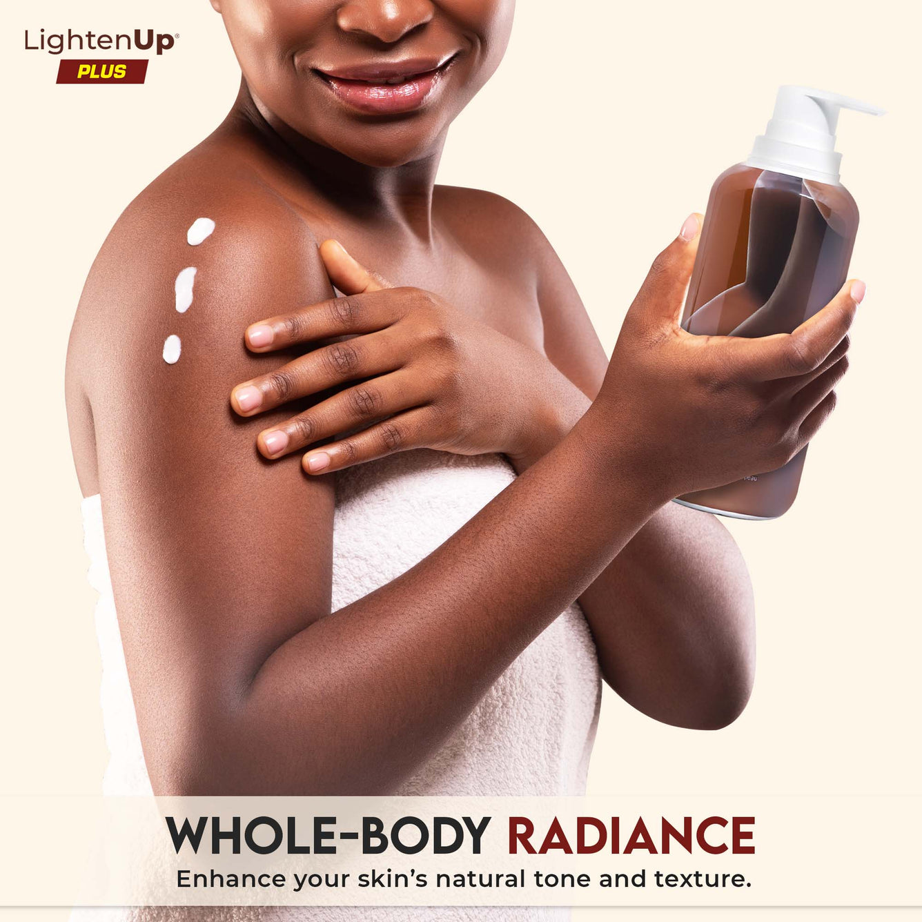 LightenUp PLUS Lait Éclaircissant Pour Le Corps 400 ML