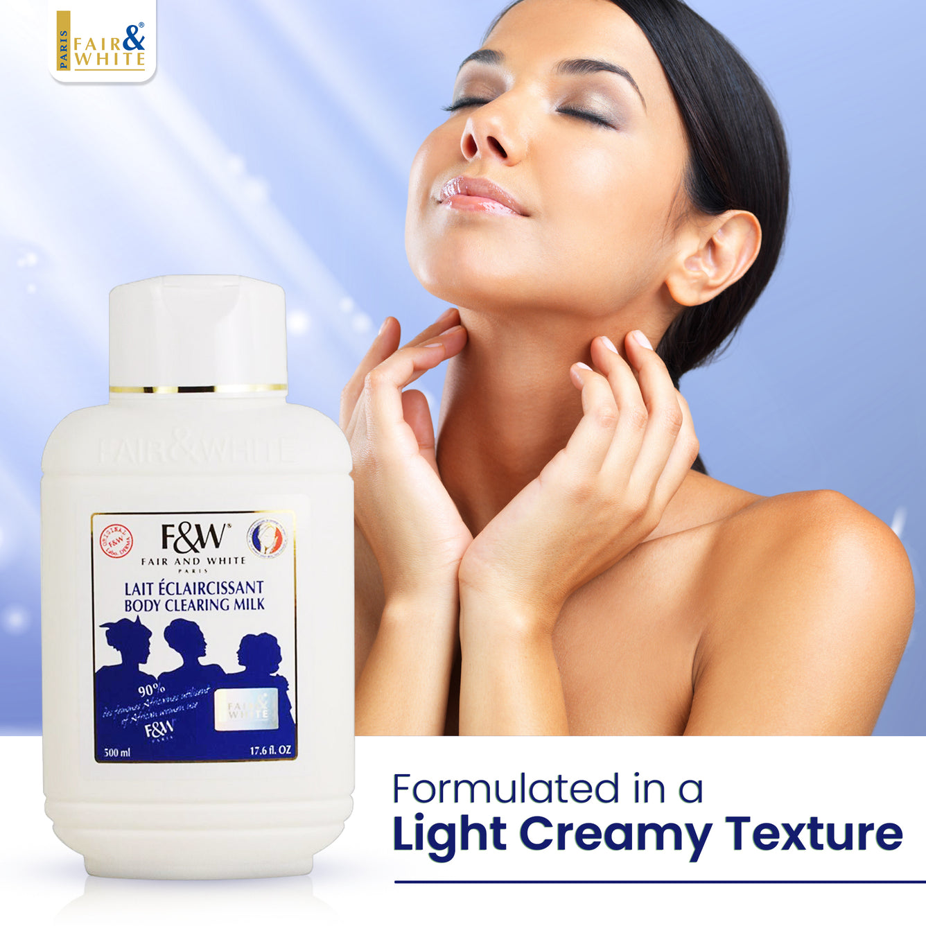 Fair and White Original Body Clearing Milk 500ml