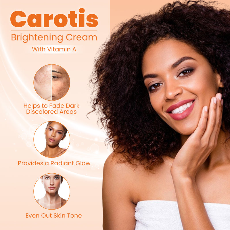 Carotis Brightening Cream Jar With Vitamin A 300ml / 10.14 fl oz