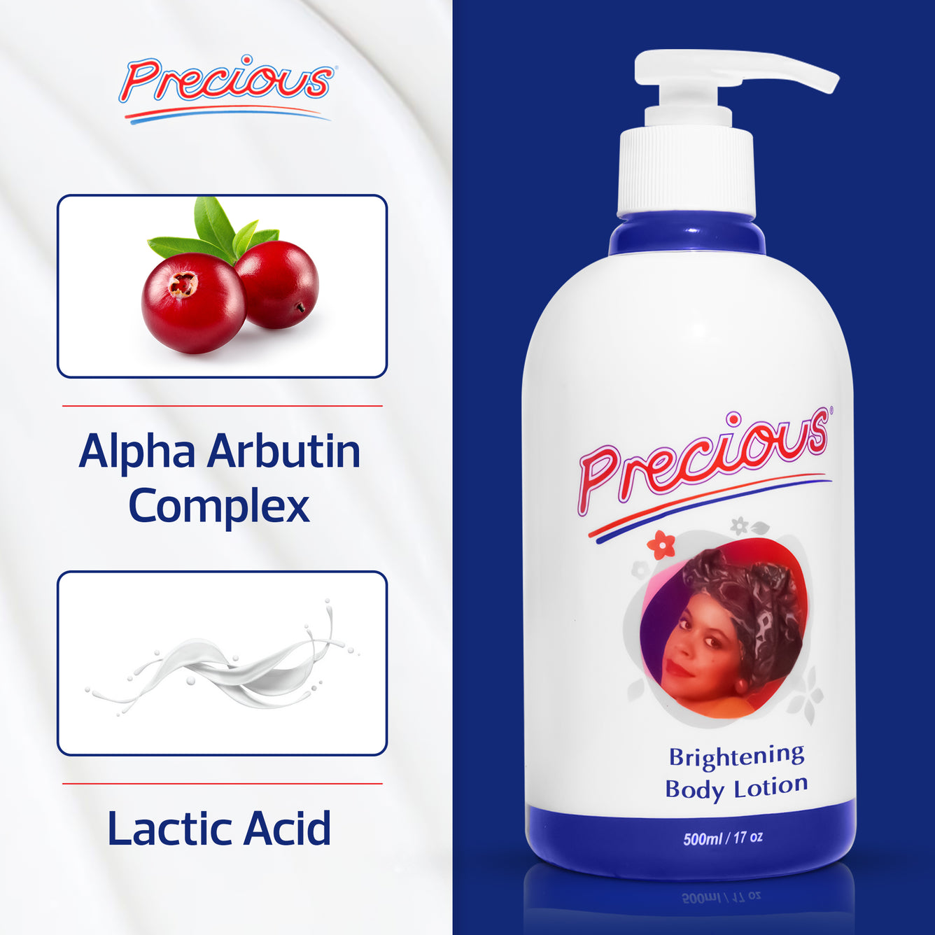 Precious Brightening Lotion (with pump) 500g