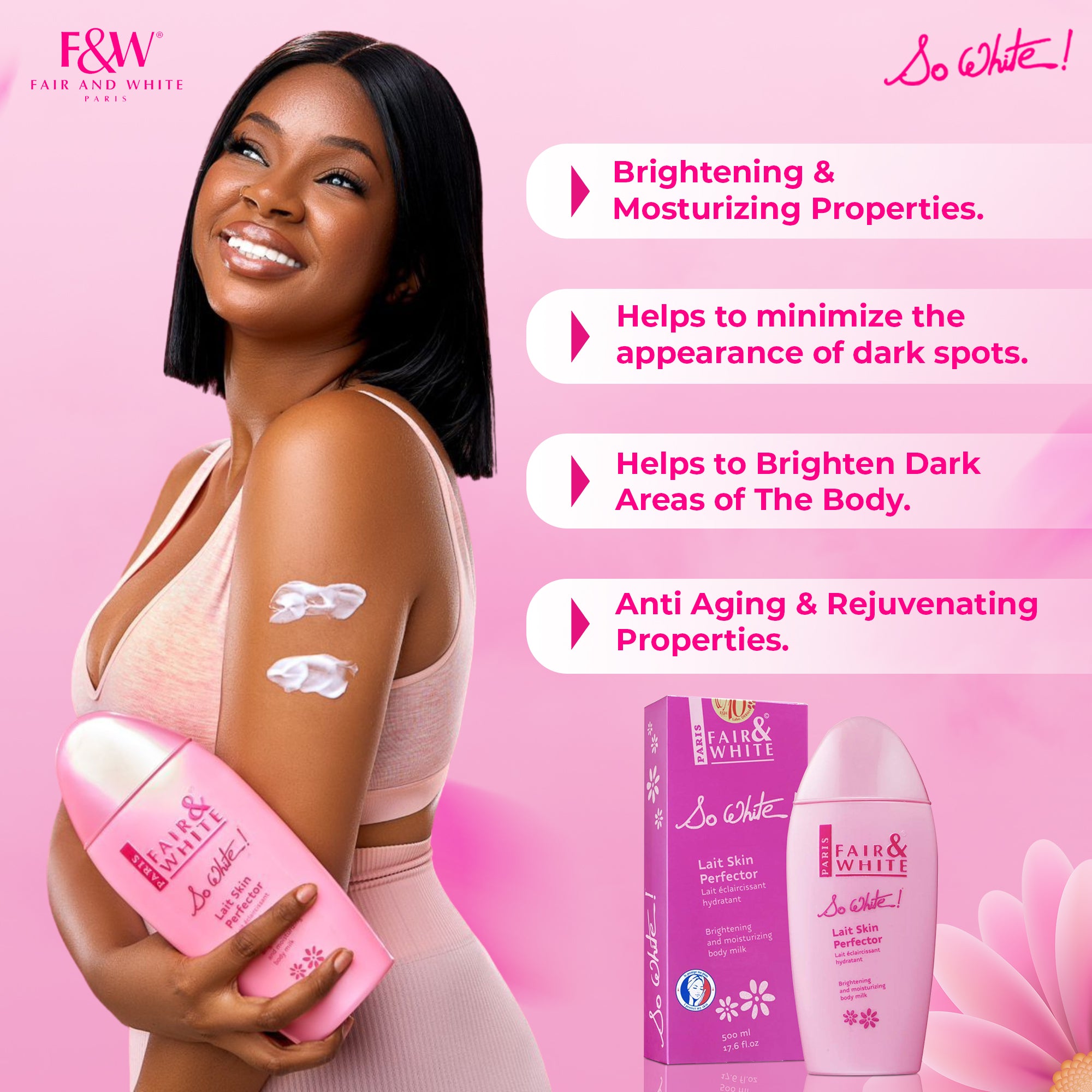 Fair and White So White! Skin Perfector Body Lotion 500 ml