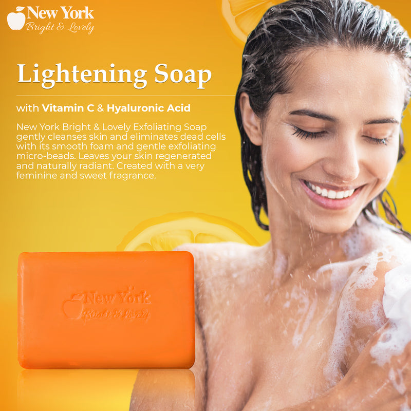New York Bright & Lovely Exf. Soap w/Vit C 200g