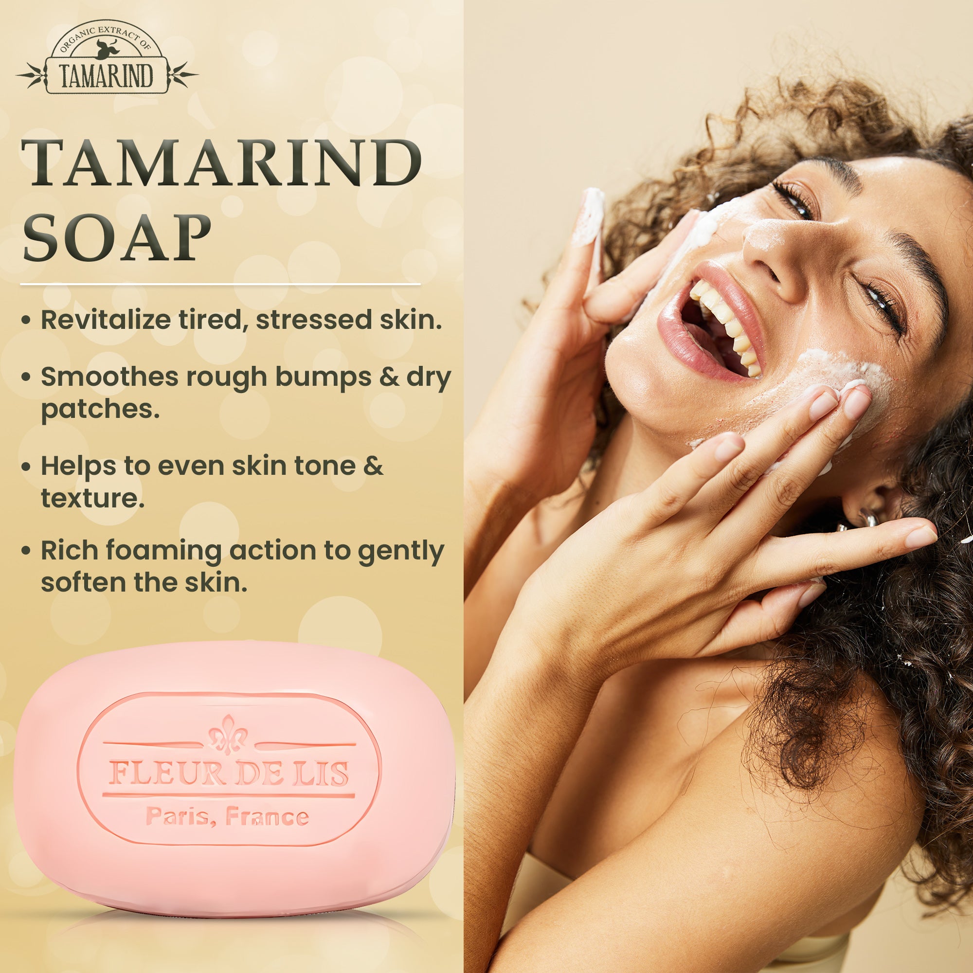 Organic Extract of Tamarind Soap 80g