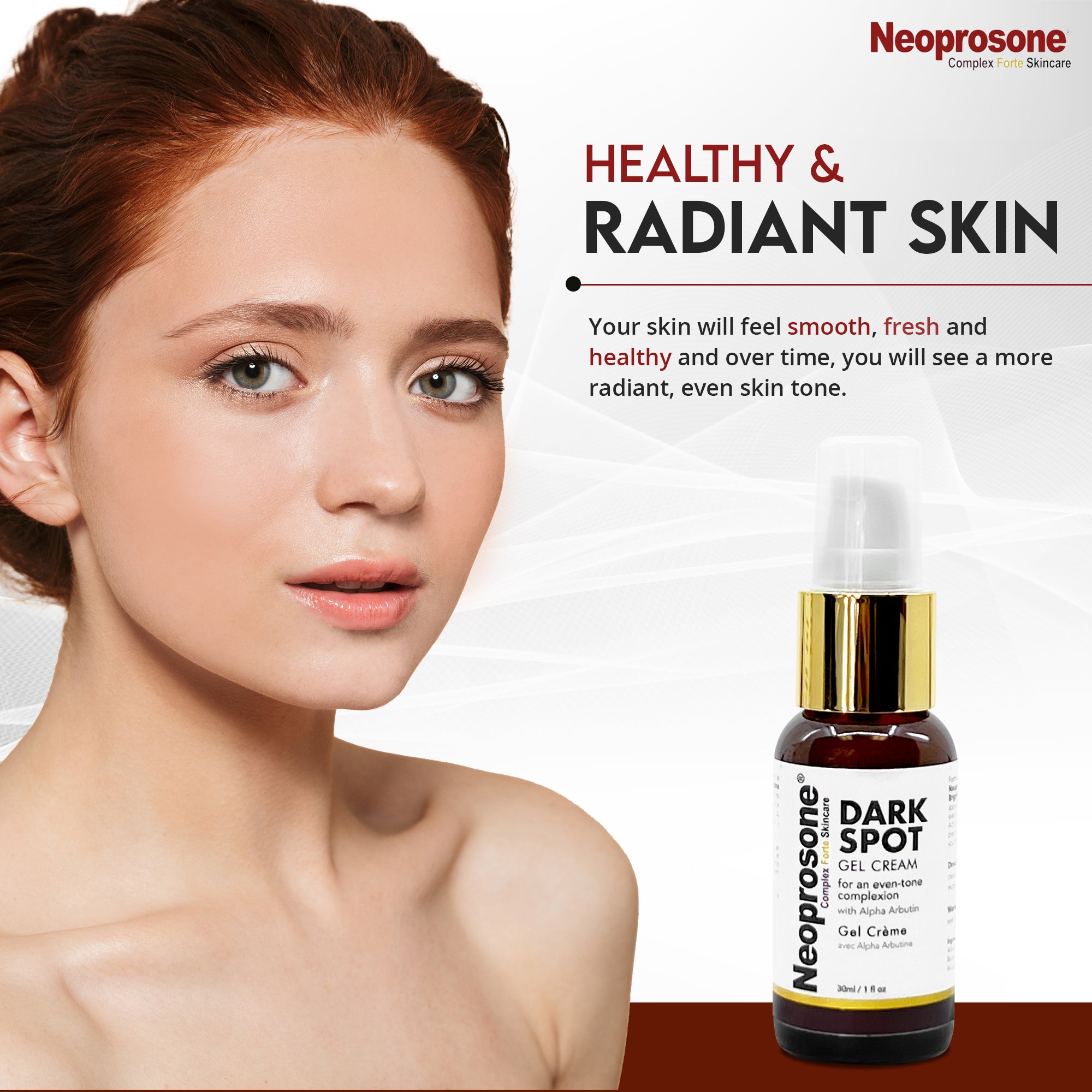 Gel-crème anti-taches US Neoprosone 30 ml