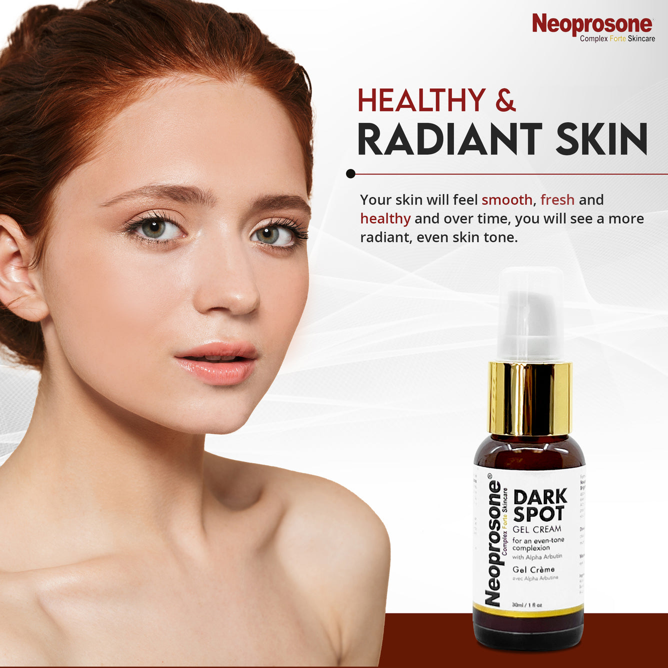 Gel-crème anti-taches US Neoprosone 30 ml