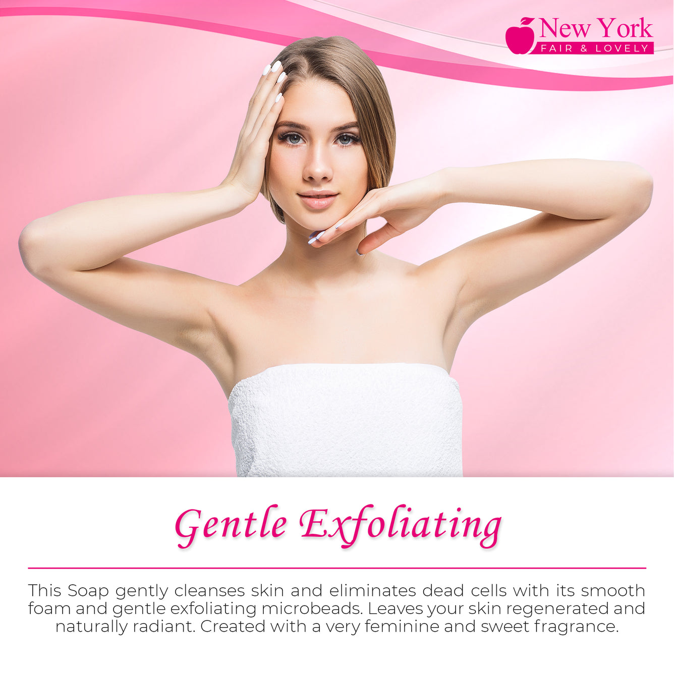 New York Fair & Lovely Exfoliating soap 200gr