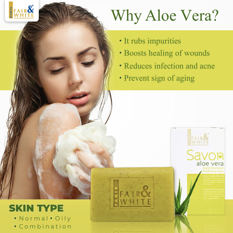 Original Aloe Vera Exfoliating Soap 200g