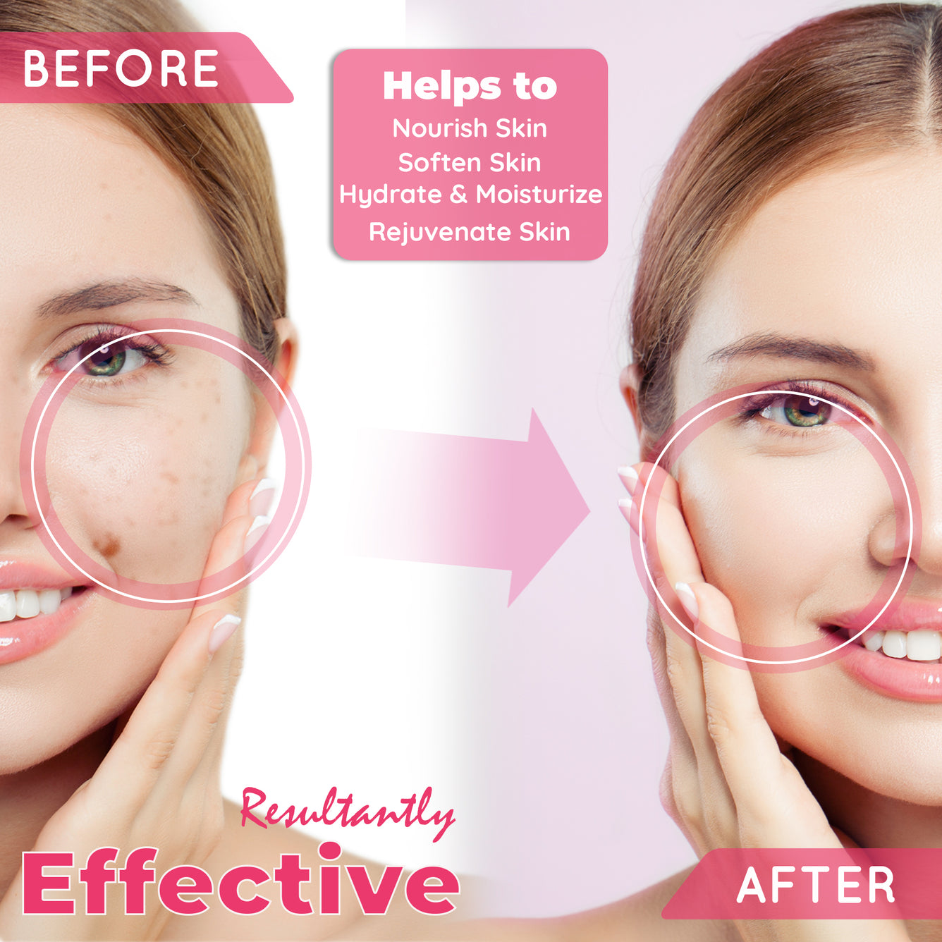 Juste et blanc, si blanc ! Huile éclaircissante à la vitamine E 250 ml