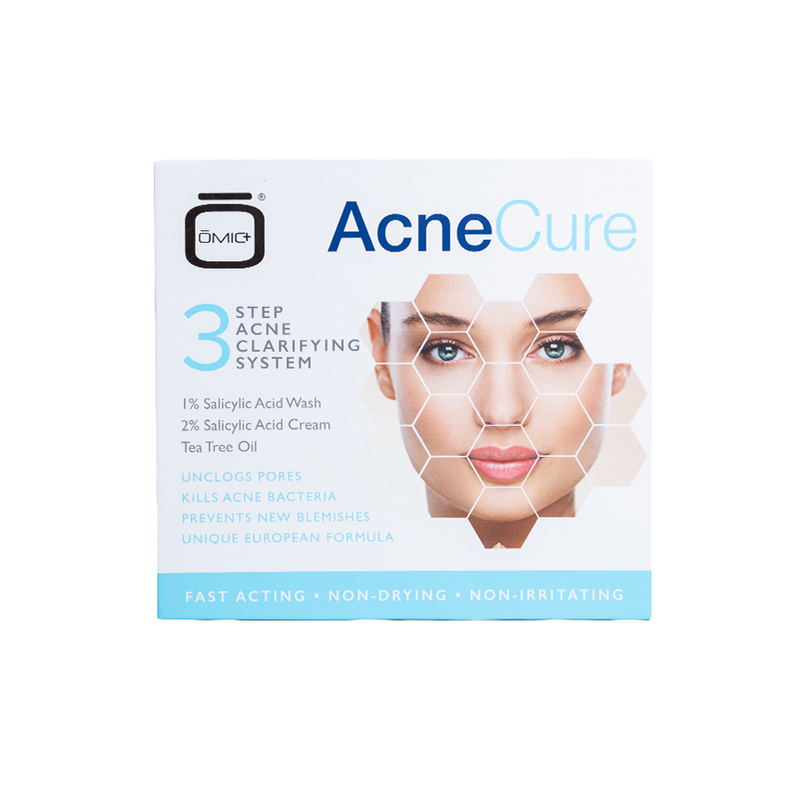 US Omic+ Acnecure Boîte de ton uniforme en 3 étapes