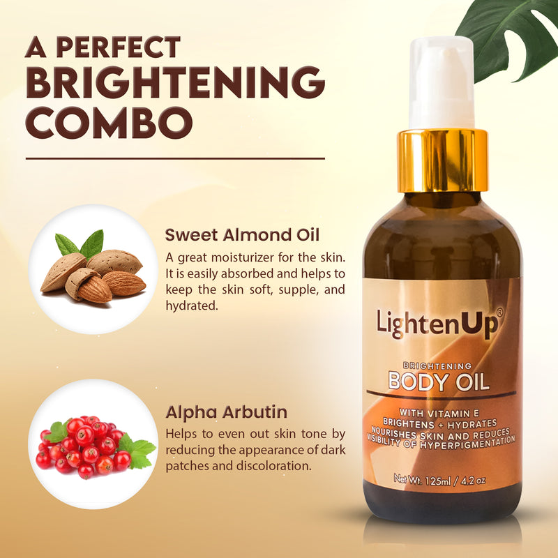 Huile corporelle éclaircissante Lighten Up 125 ml