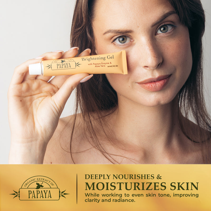 Organic Extract Of Papaya Brightening Gel 30g / 1 fl oz