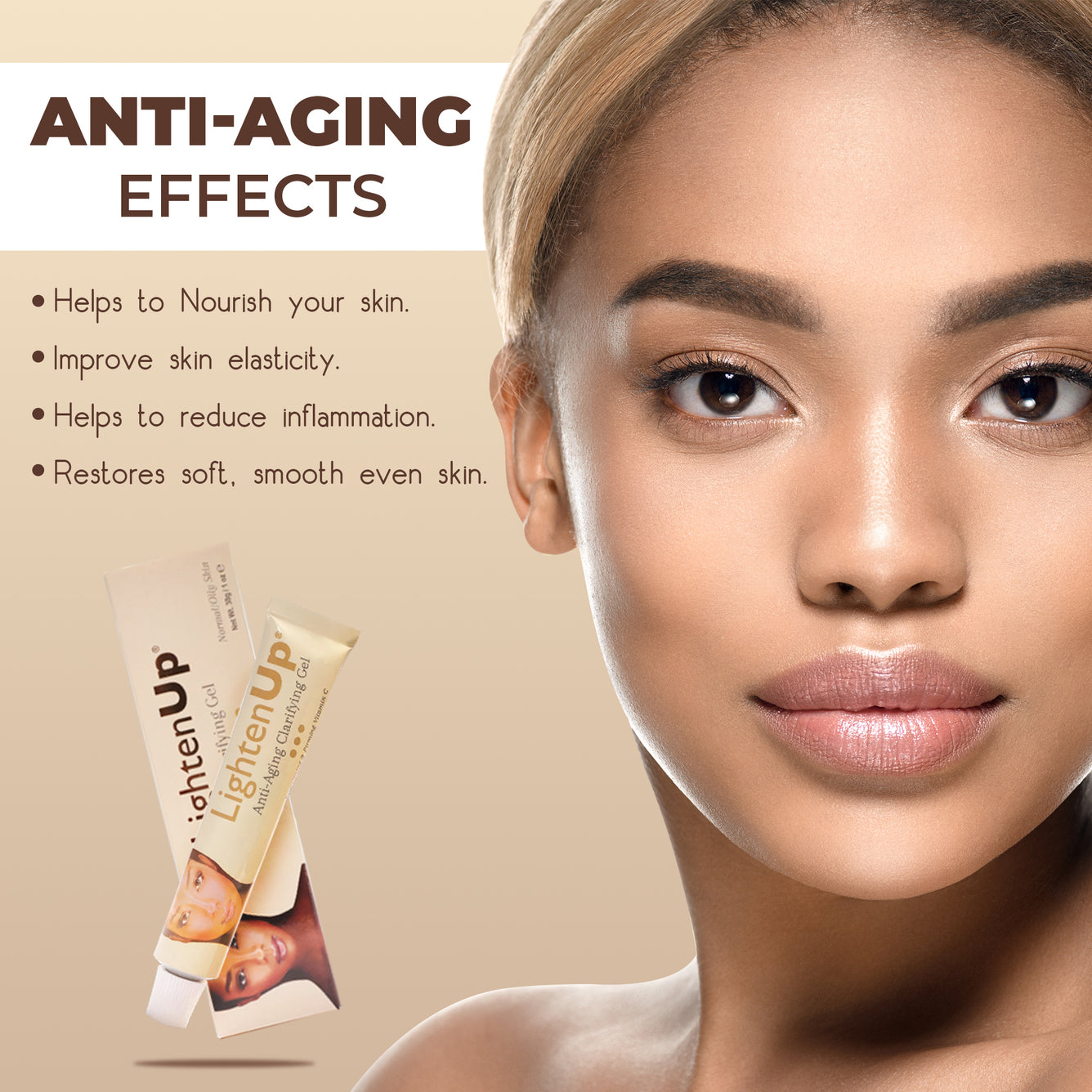 LightenUp Anti-Aging Clarifying Gel 30g / 1 fl oz