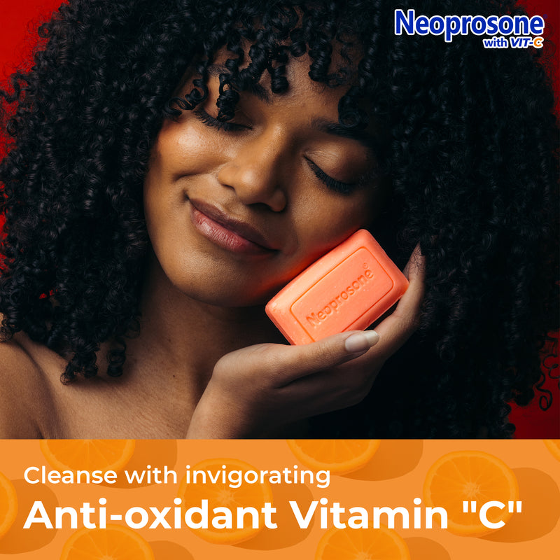 Savon Nettoyant Neoprosone à la Vitamine "C" 80g 