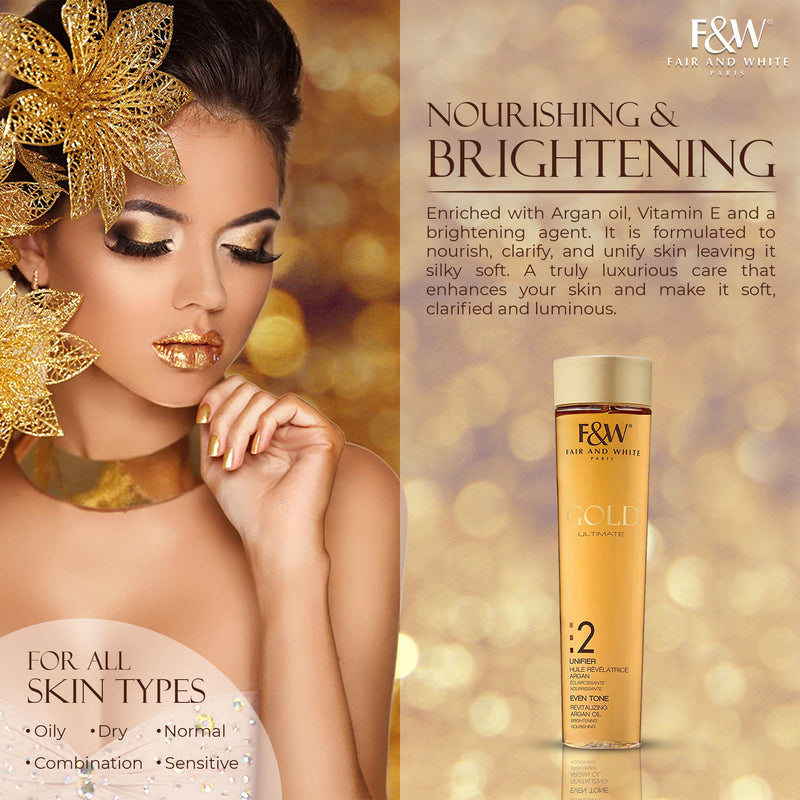 Gold :2 Revitalizing Argan Oil 200ml