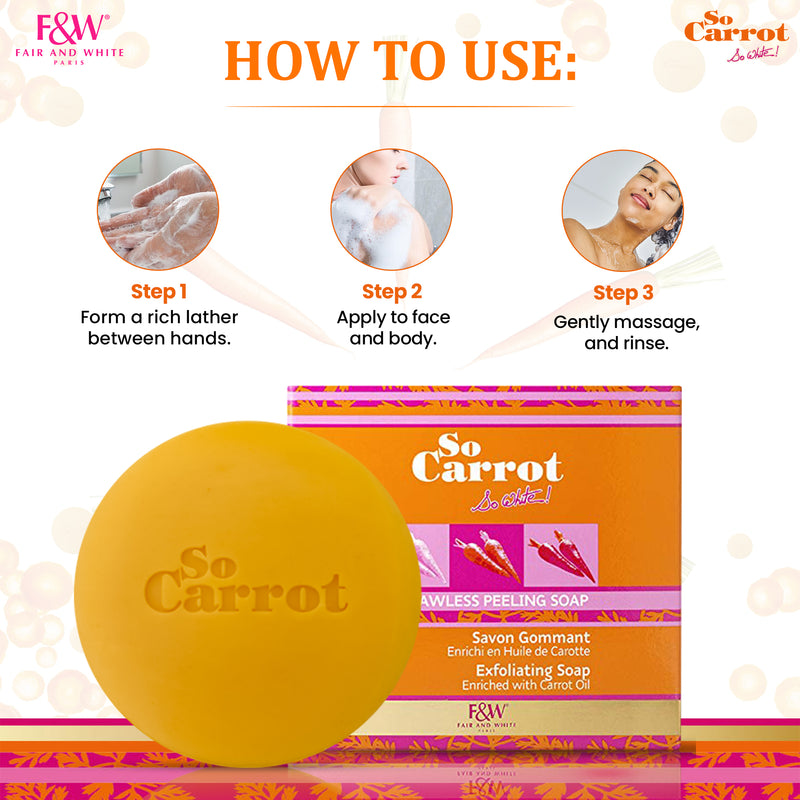 So Carrot Exfoliating Soap 200g