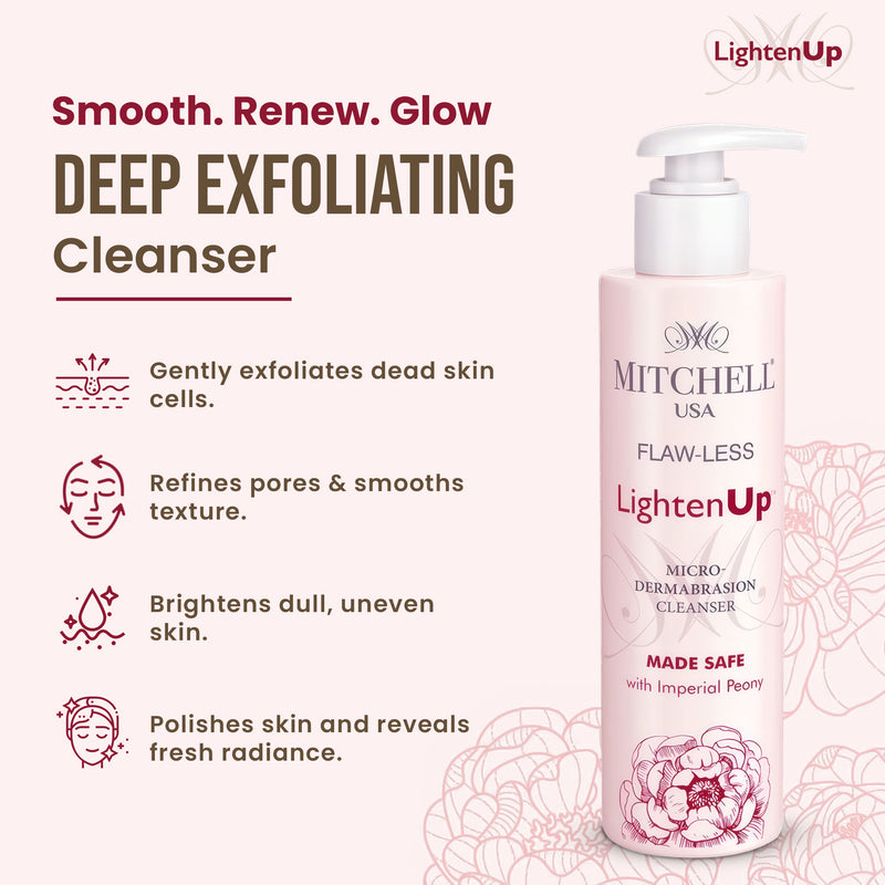 LightenUp Flaw-Less Cleanser 150g