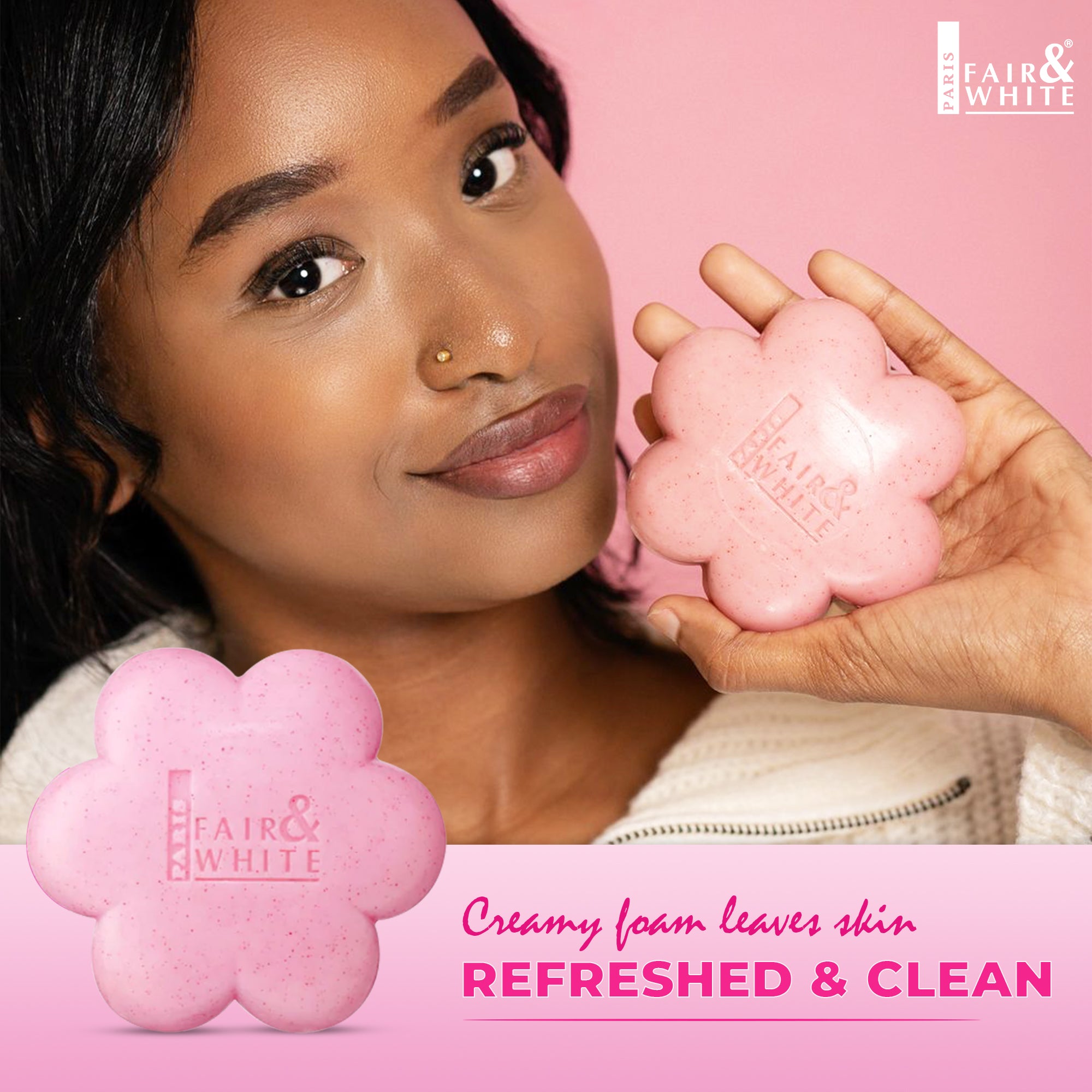 Fair And White So White Exfoliating Soap Bar 200g / 7 fl oz