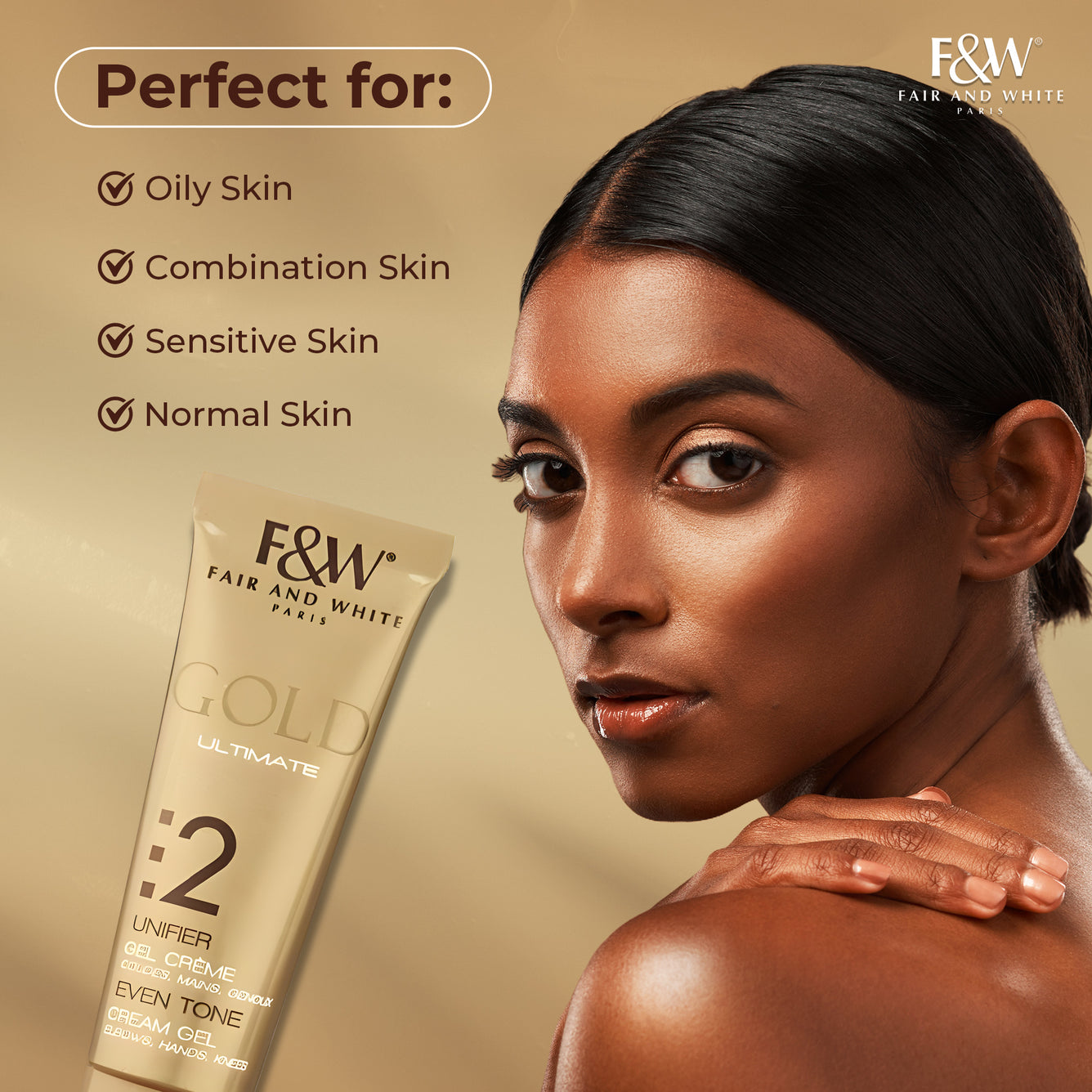 Fair And White Gold Specialized Cream Gel 30ml