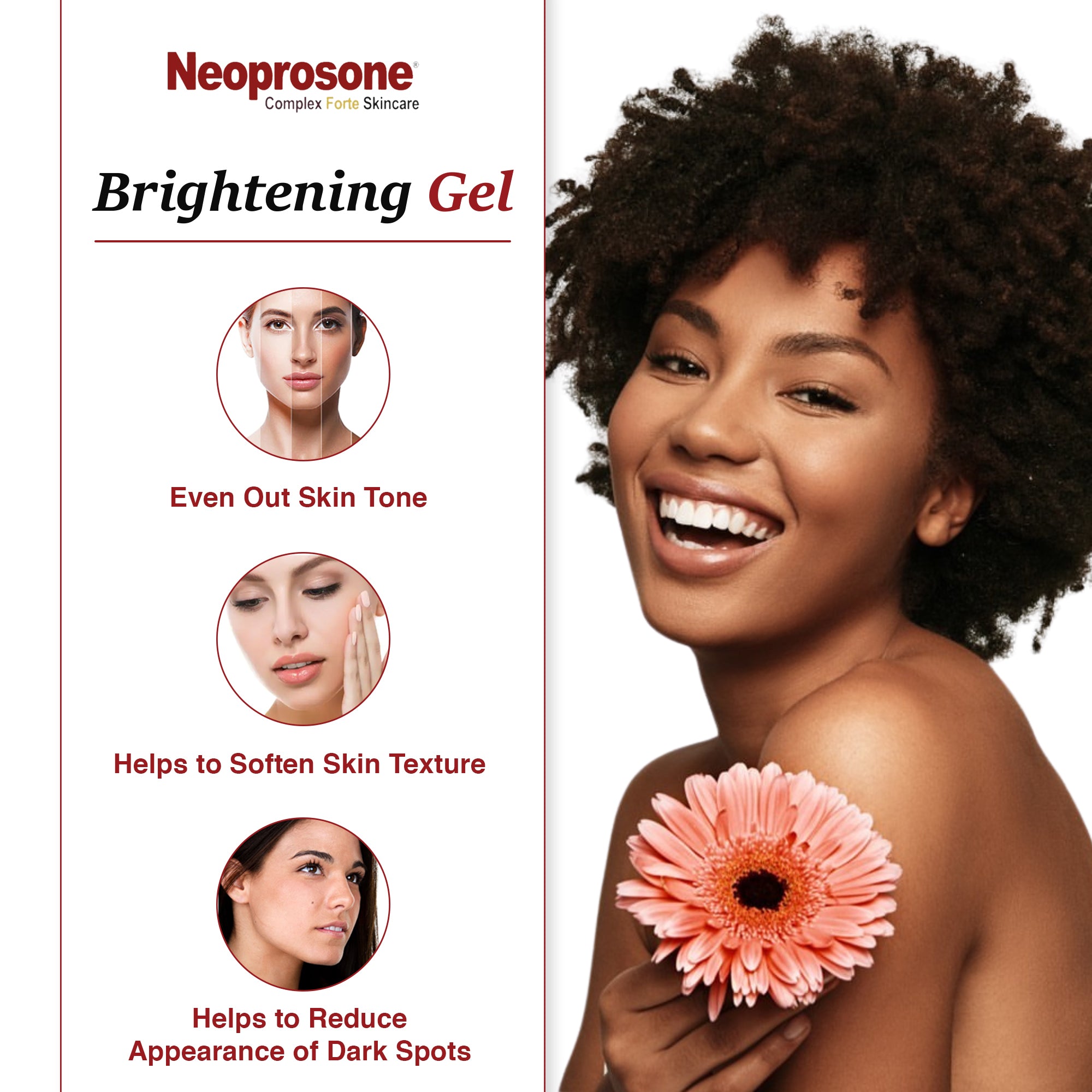 Neoprosone Brightening Gel 30g