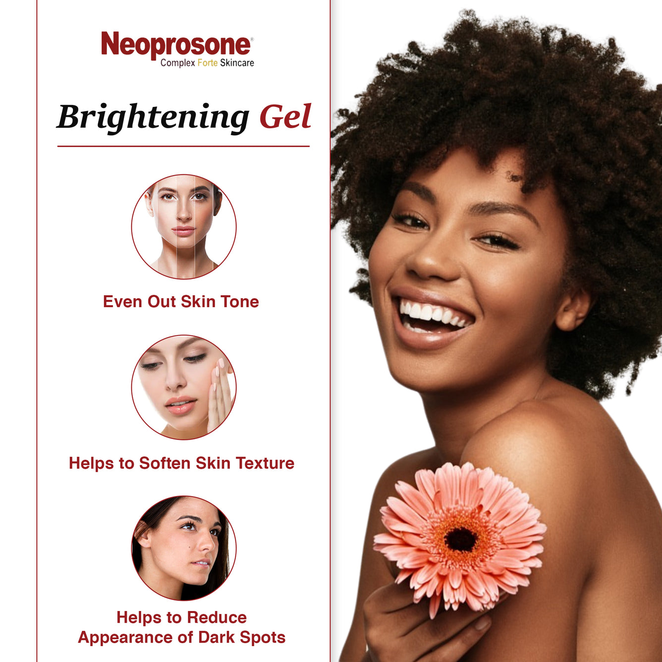 Neoprosone Brightening Gel 30g
