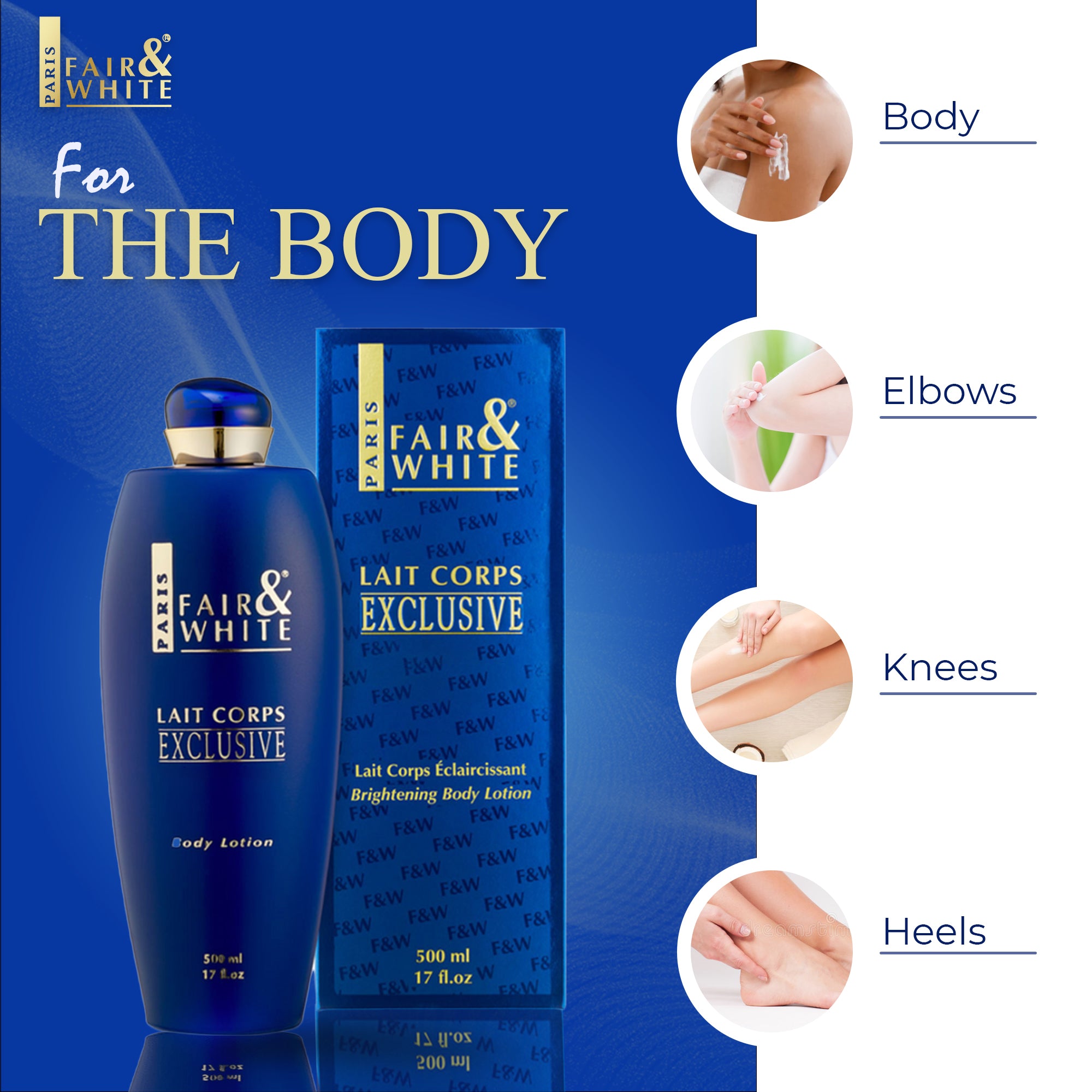 Fair and White Exclusive Whitenize Body Lotion 500ml