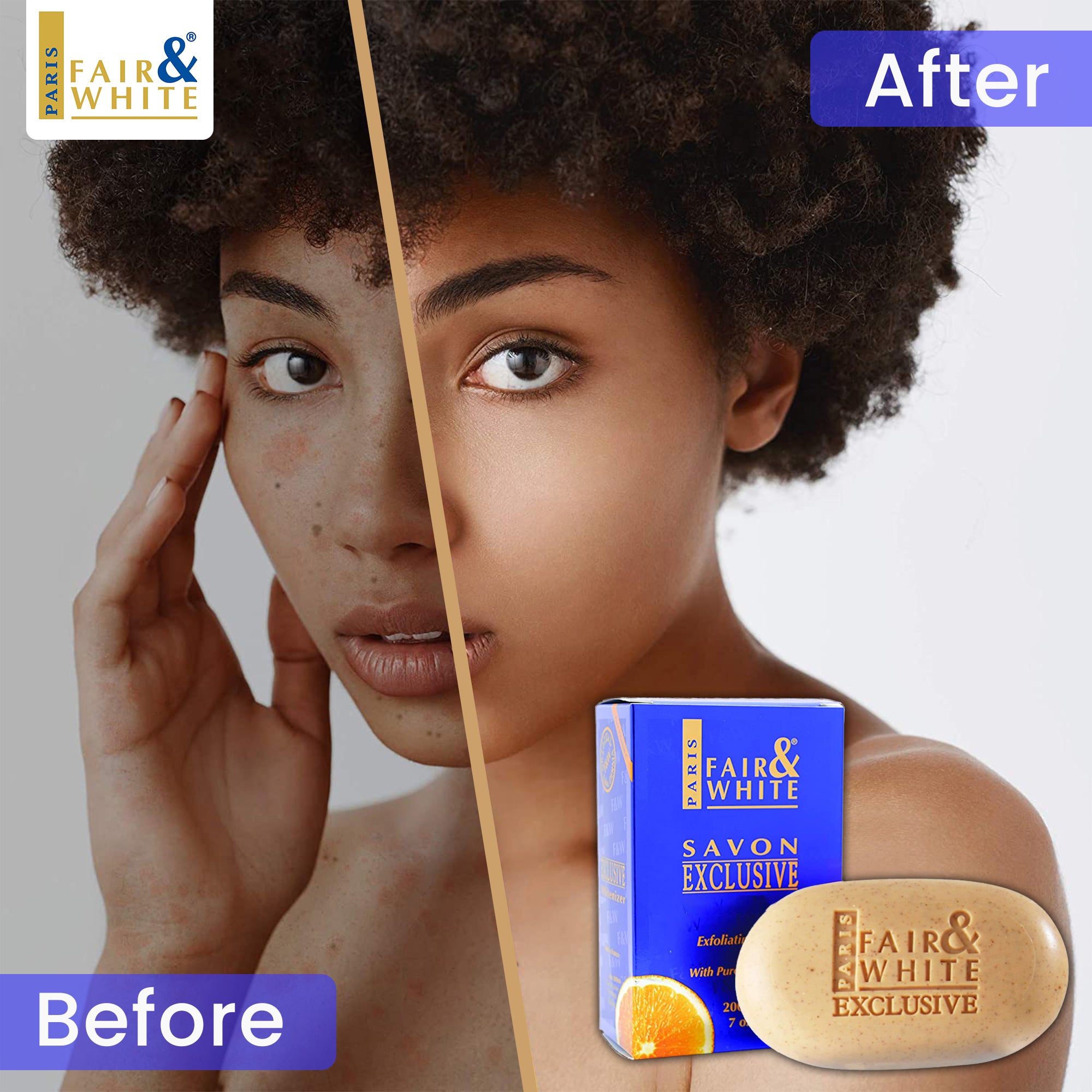 Fair and White Exclusive Soap With Pure Vitamin C 200gr