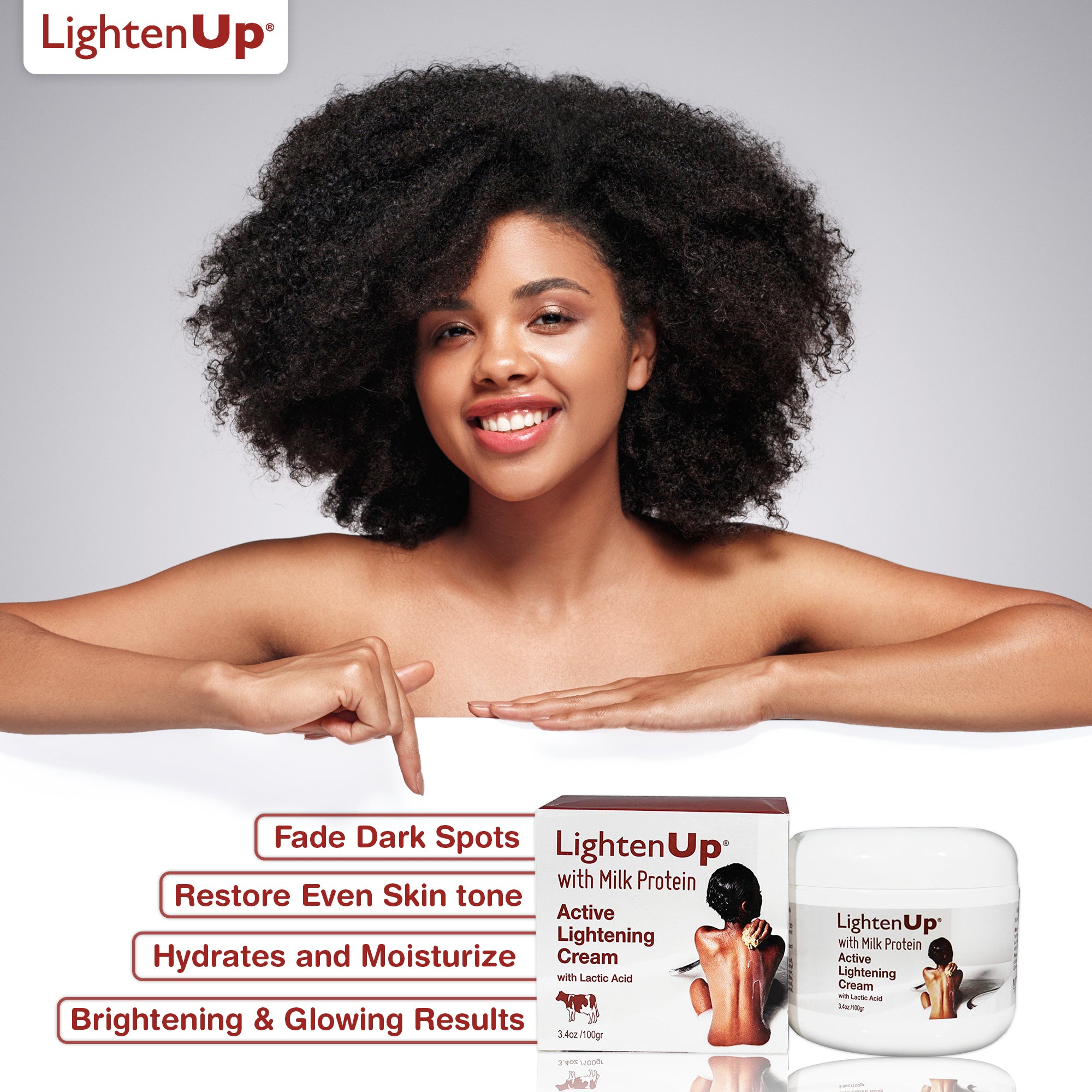LightenUp Milk Active Lightening Cream 100 ML