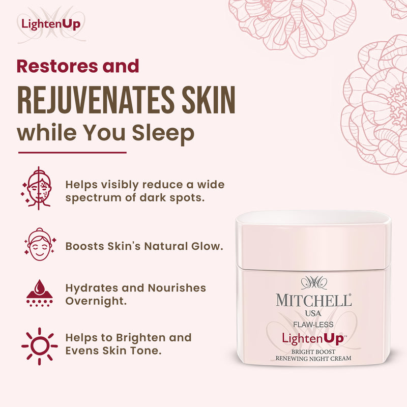LightenUp Flaw-Less Night Cream 50g