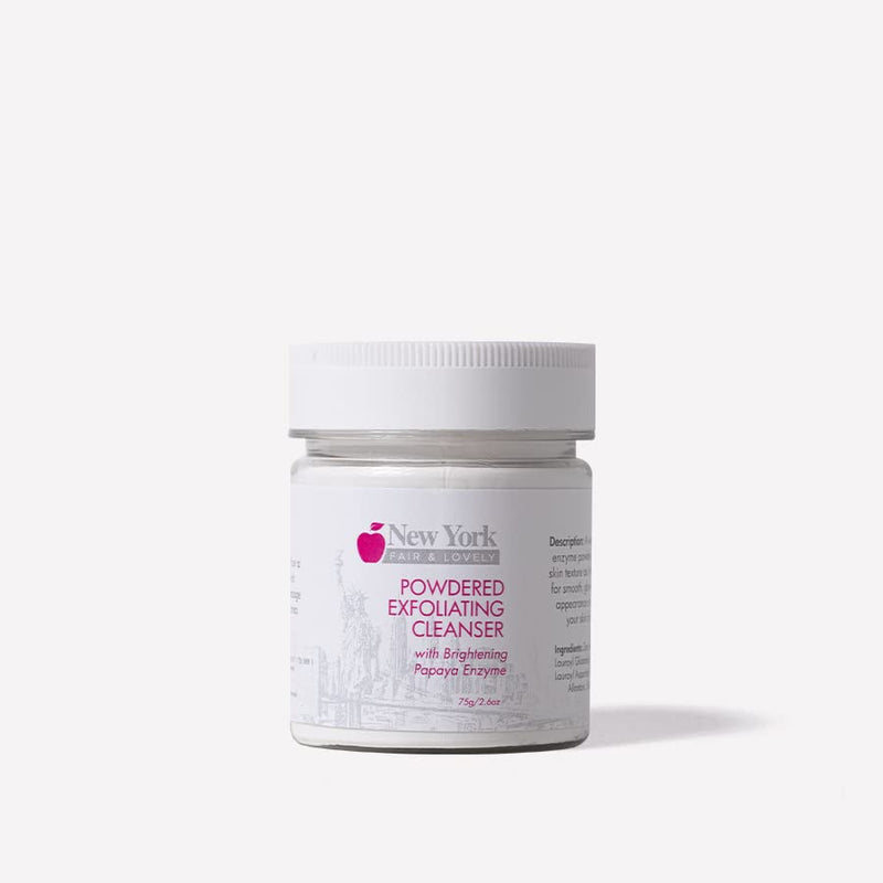 New York Fair & Lovely  Powdered Papaya Enzyme Exfoliating Cleanser 2.6 oz