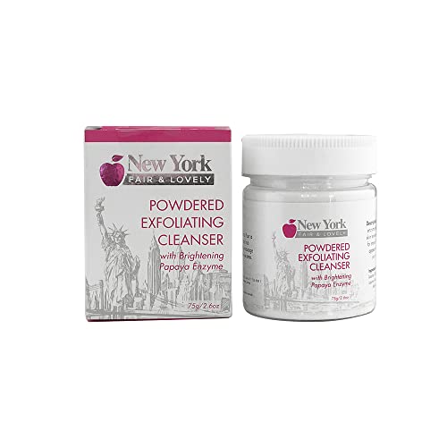 New York Fair & Lovely  Powdered Papaya Enzyme Exfoliating Cleanser 2.6 oz