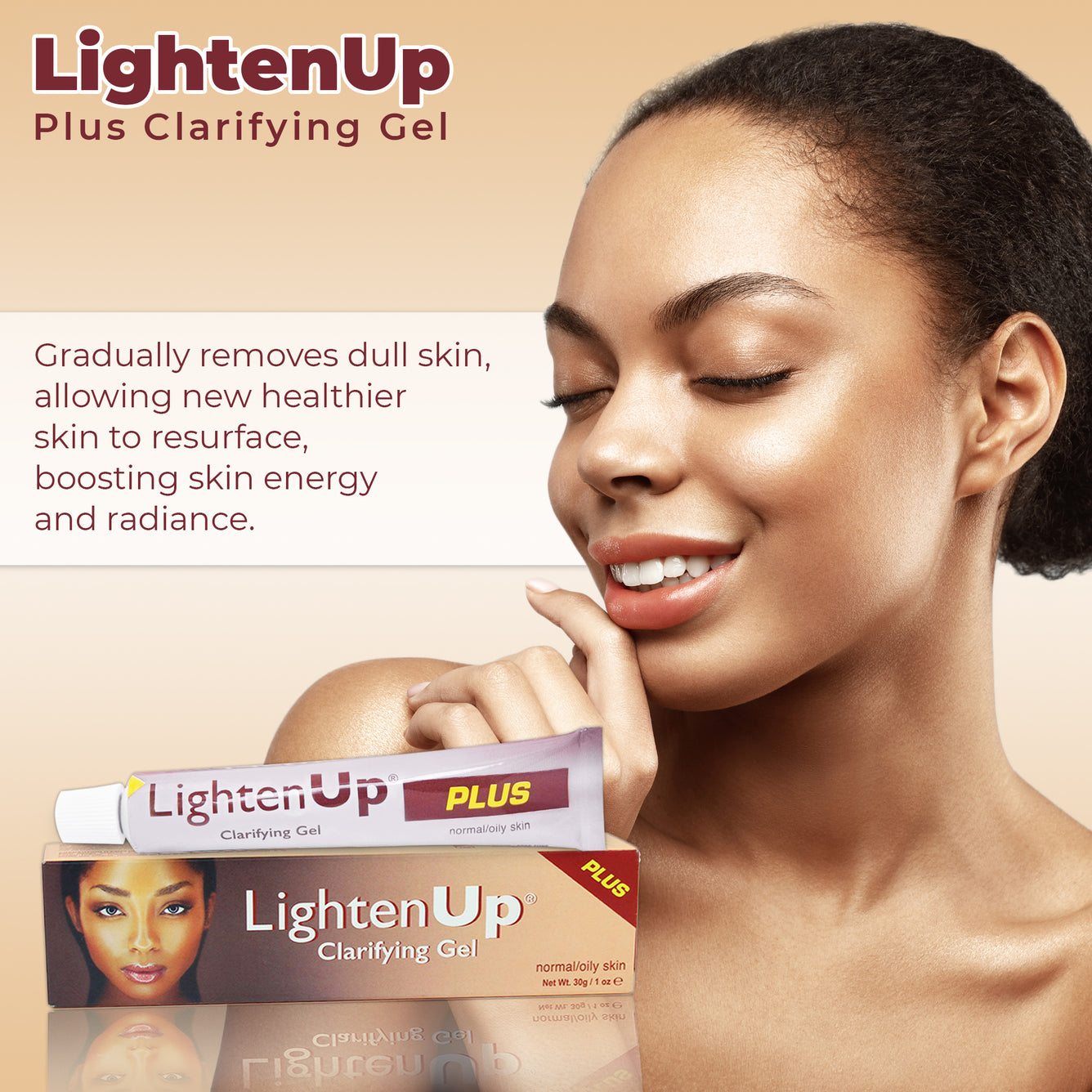 Tube de gel clarifiant LightenUp PLUS