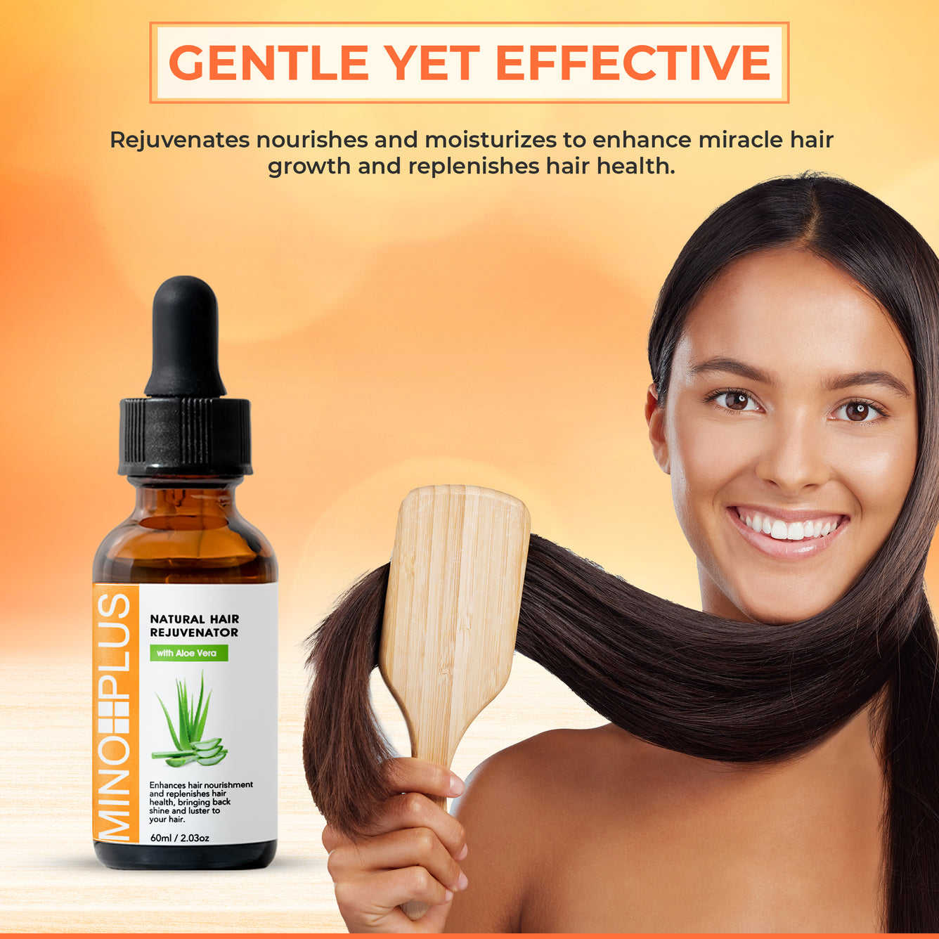 Minoplus Hair Growth Rejuvenator with ..Aloe Juice 60 ML