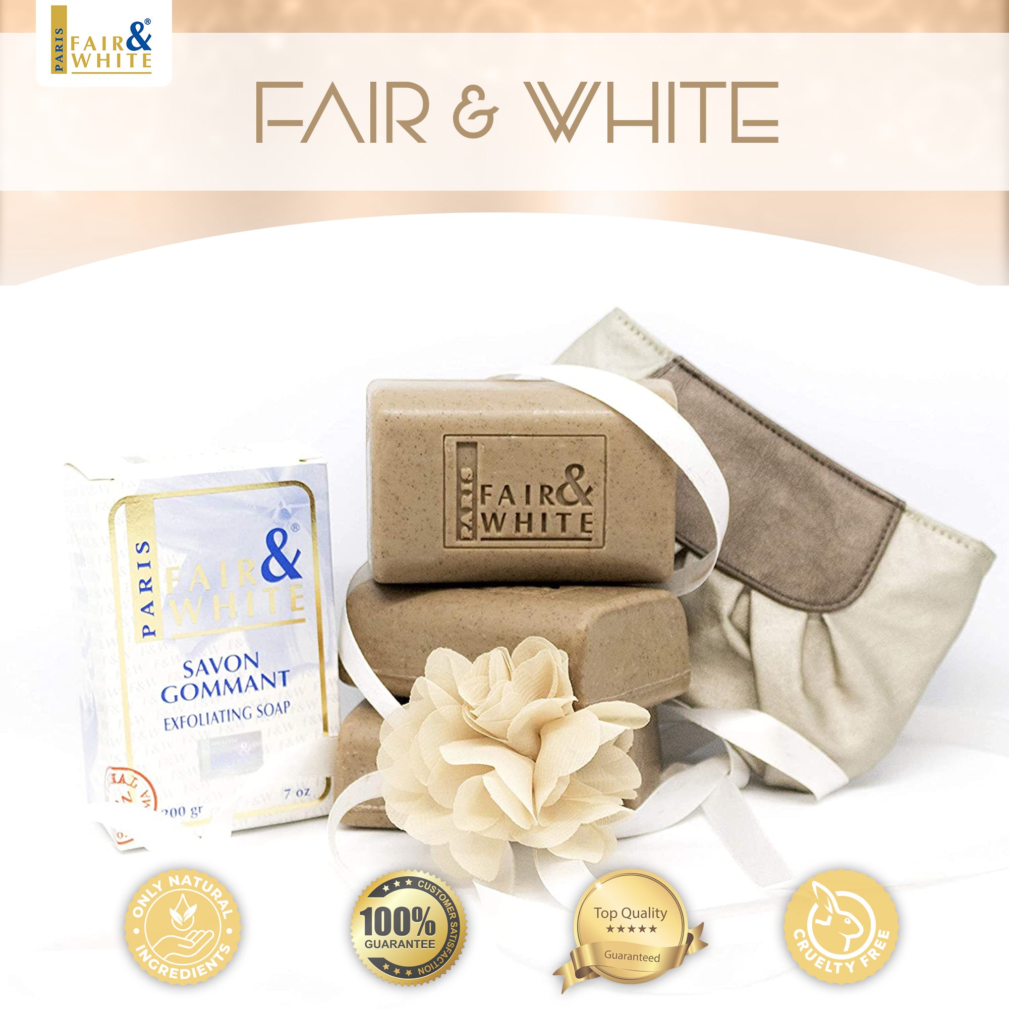 Fair and White Original White Exfoliating Soap 200g